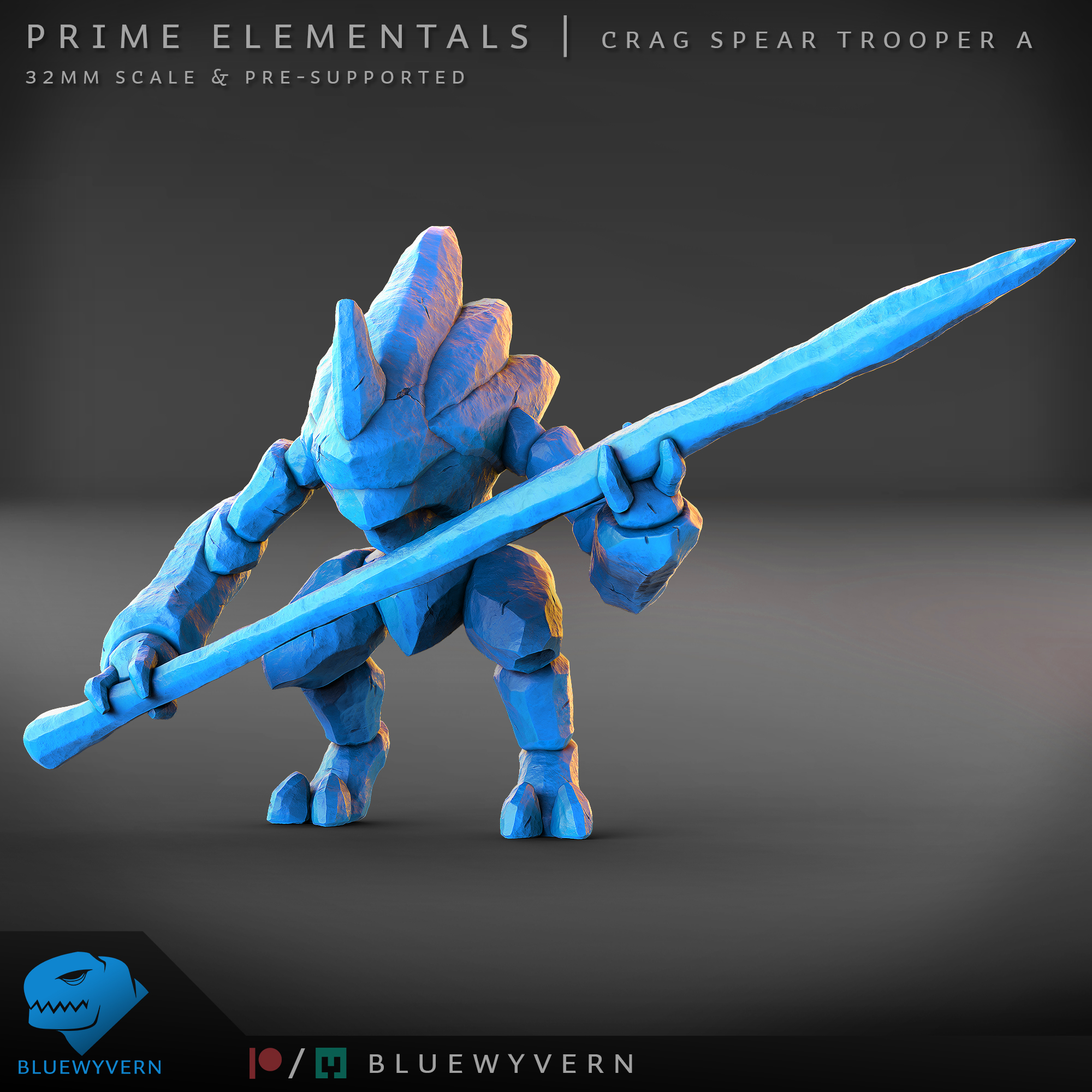 Prime Elementals - Crag Spear Trooper A