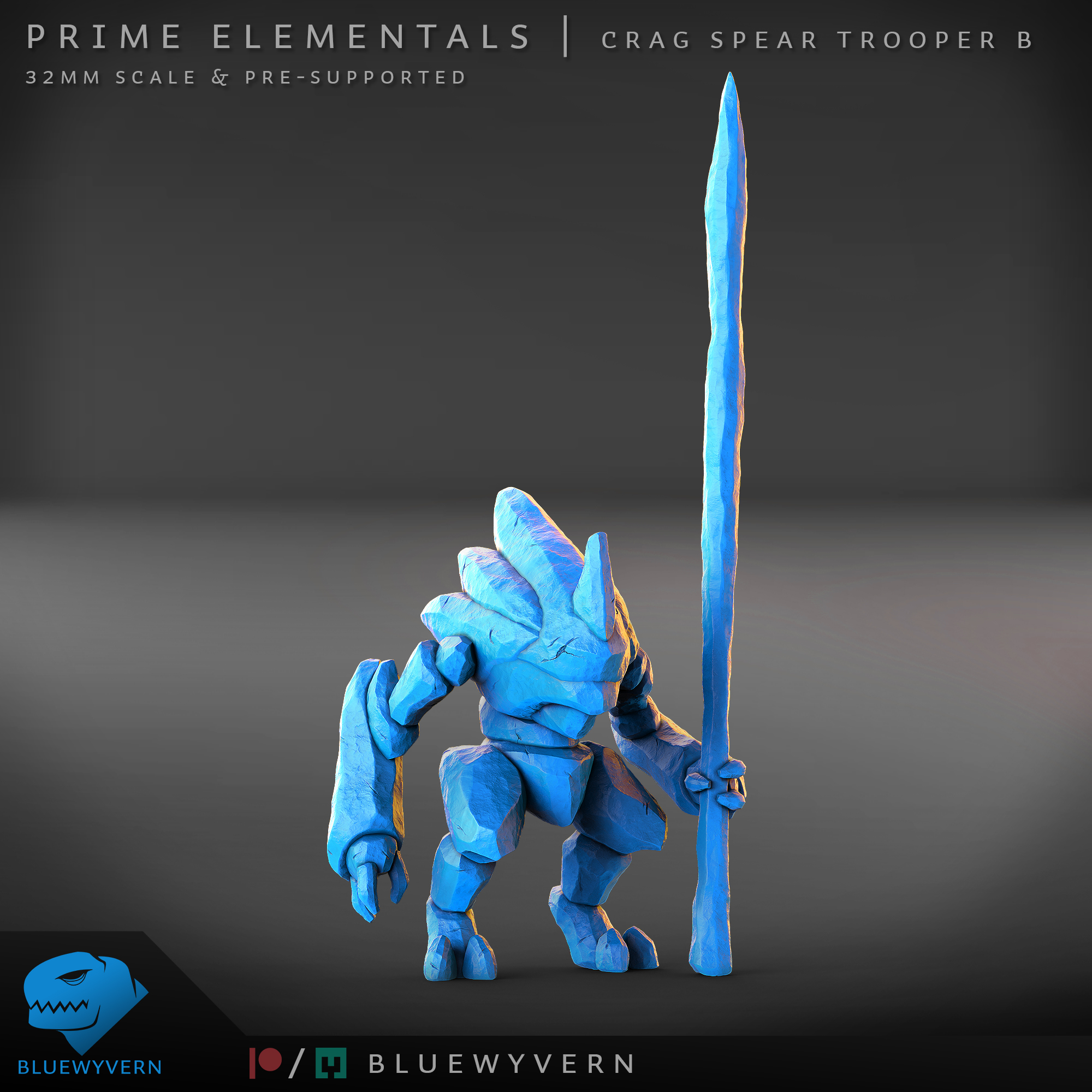Prime Elementals - Crag Spear Trooper B