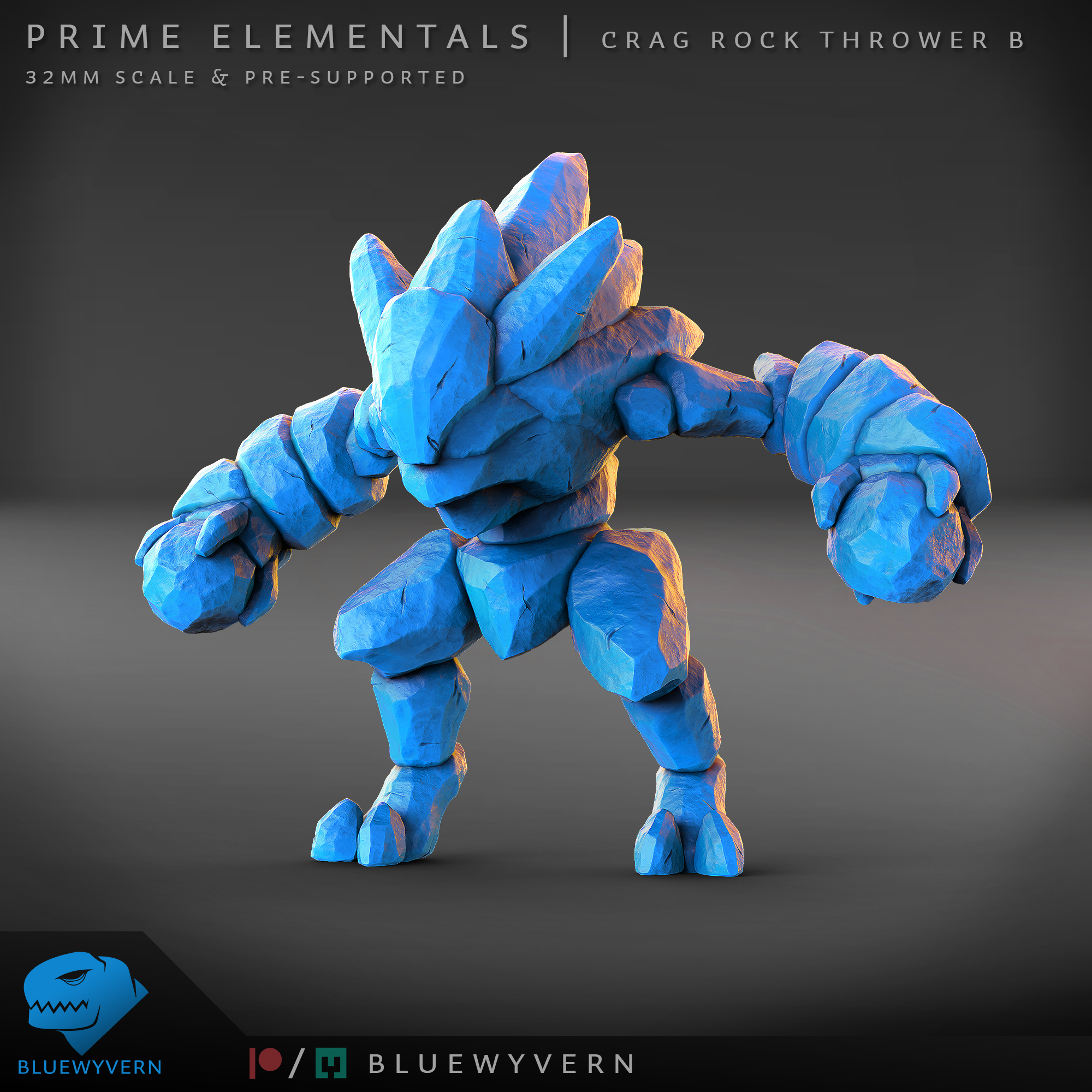 Prime Elementals - Crag Rock Thrower B