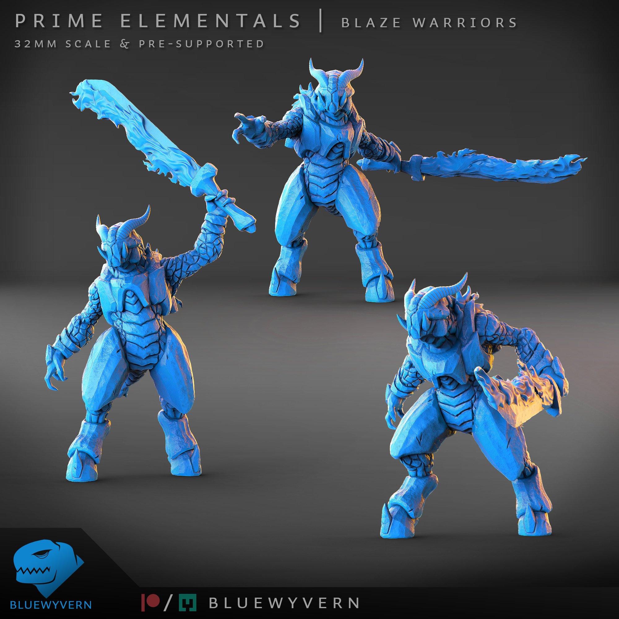 Prime Elementals - Blaze Warriors