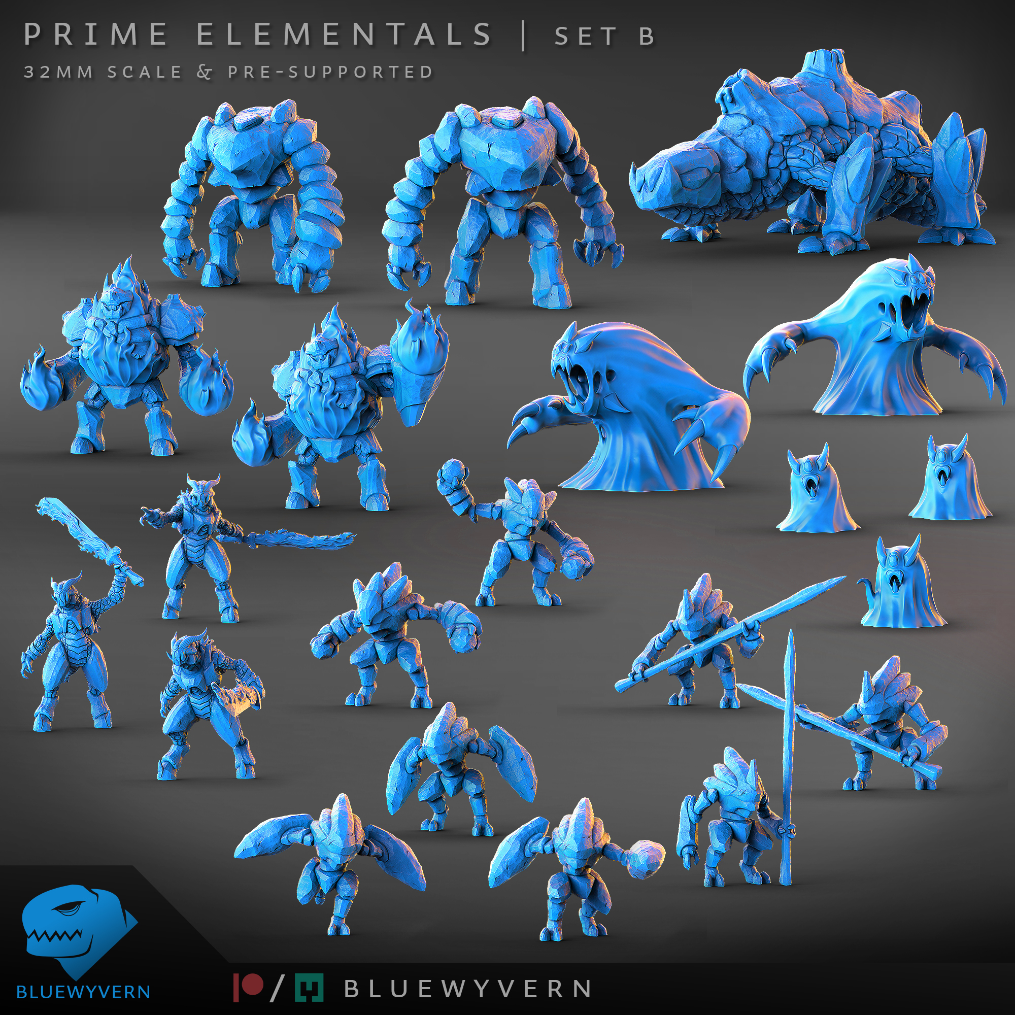 Prime Elementals - Complete Set B