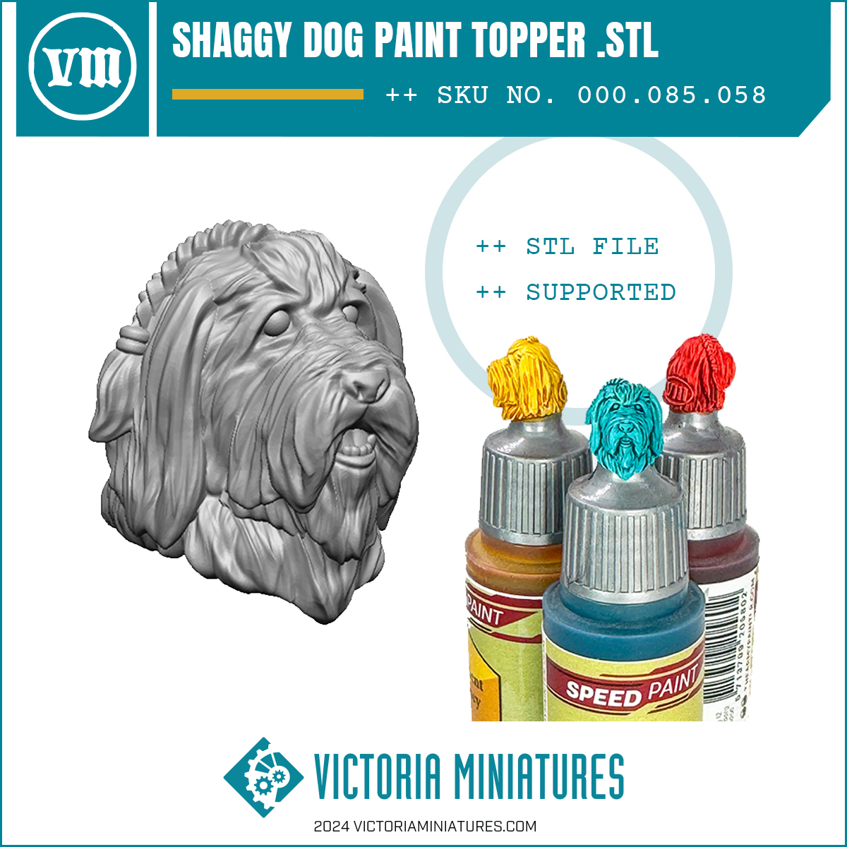 Shaggy Dog Paint topper swatch