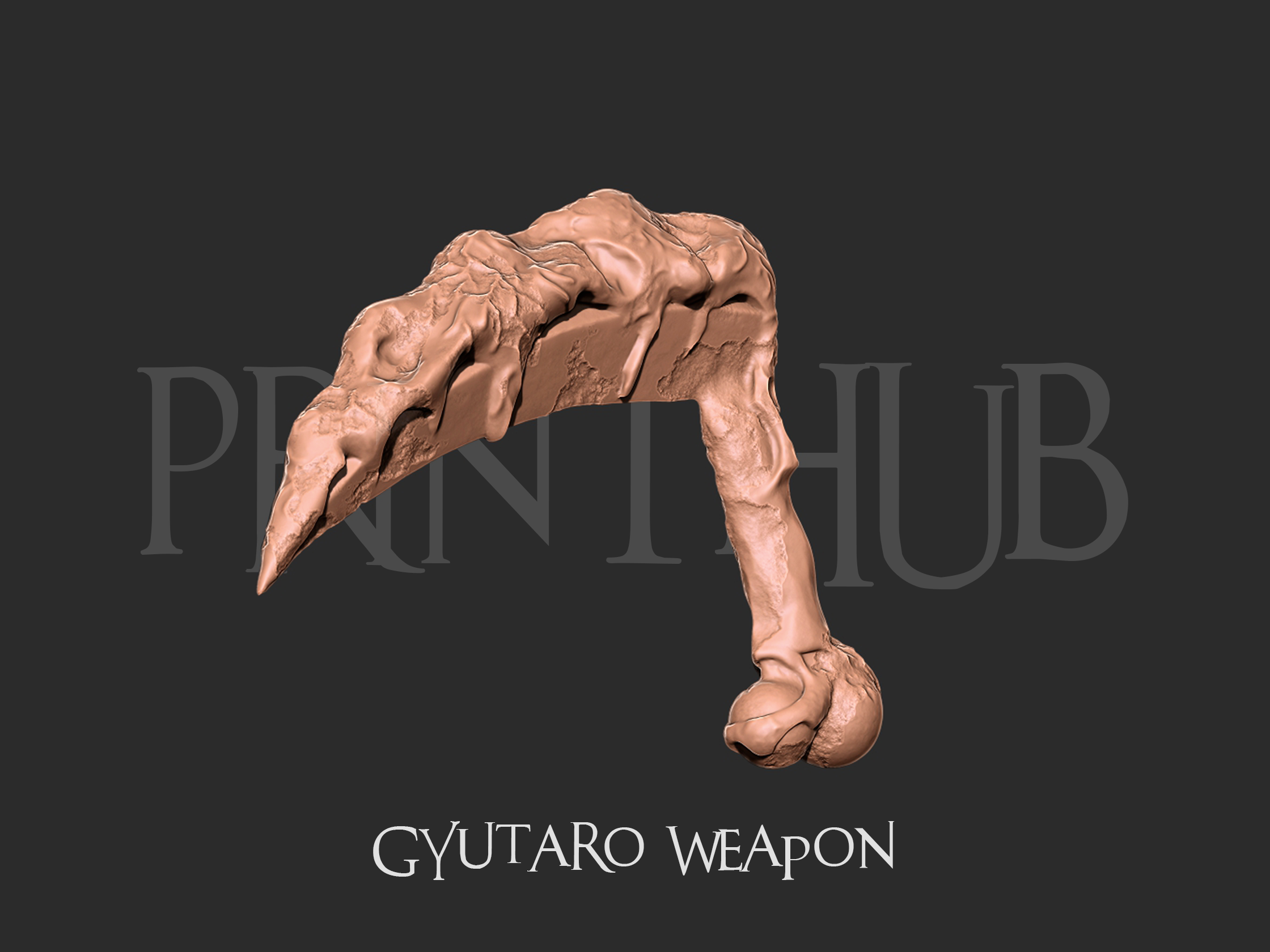 Gyutaro Flying Blood Sickles Weapon - Cosplay