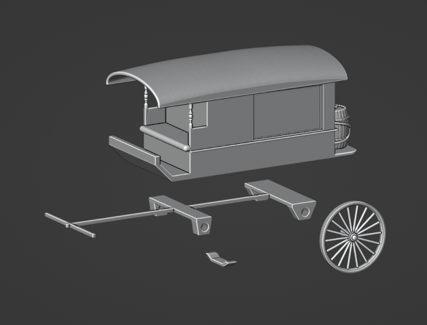 Wild West Snake Oil Salesman Wagon
