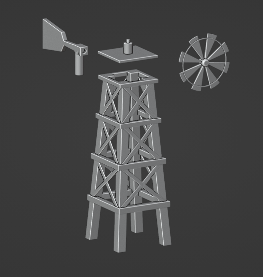 Wild West Windmill