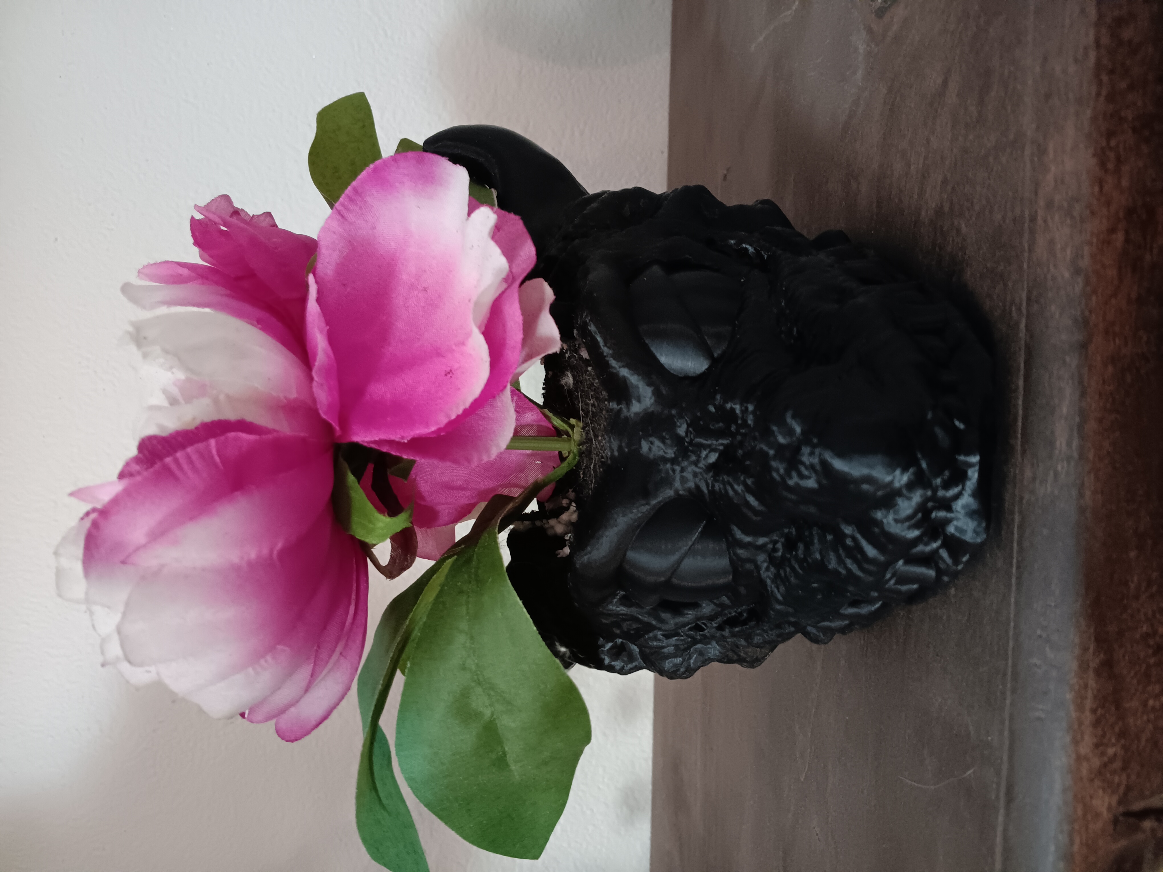 Dragon Head Planter STL File – Fantasy 3D Printed Plant Pot for Succulents & Venus Flytraps (Fits 2-Inch Plant Cup)