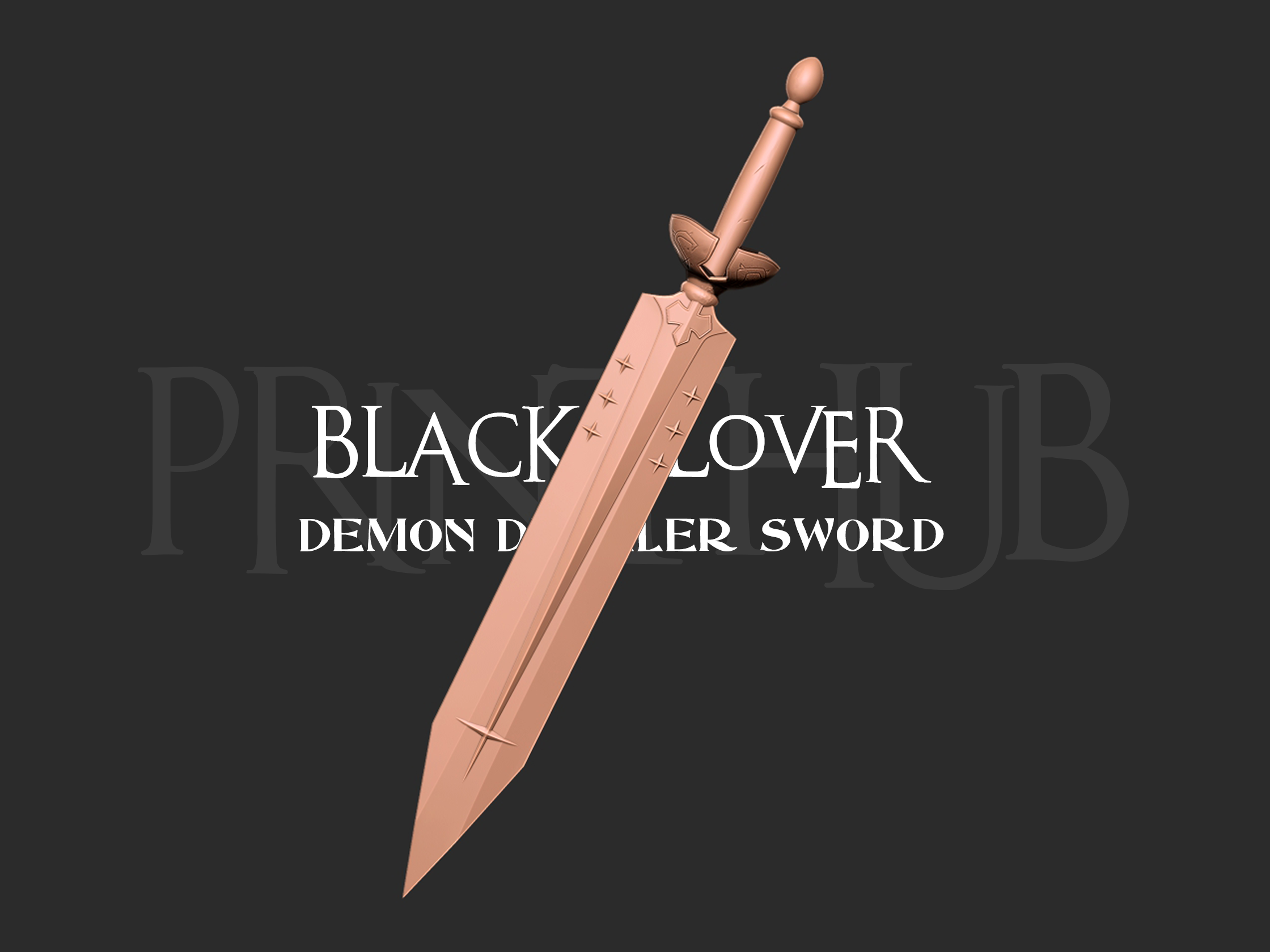 Demon Dweller Sword for cosplay prop
