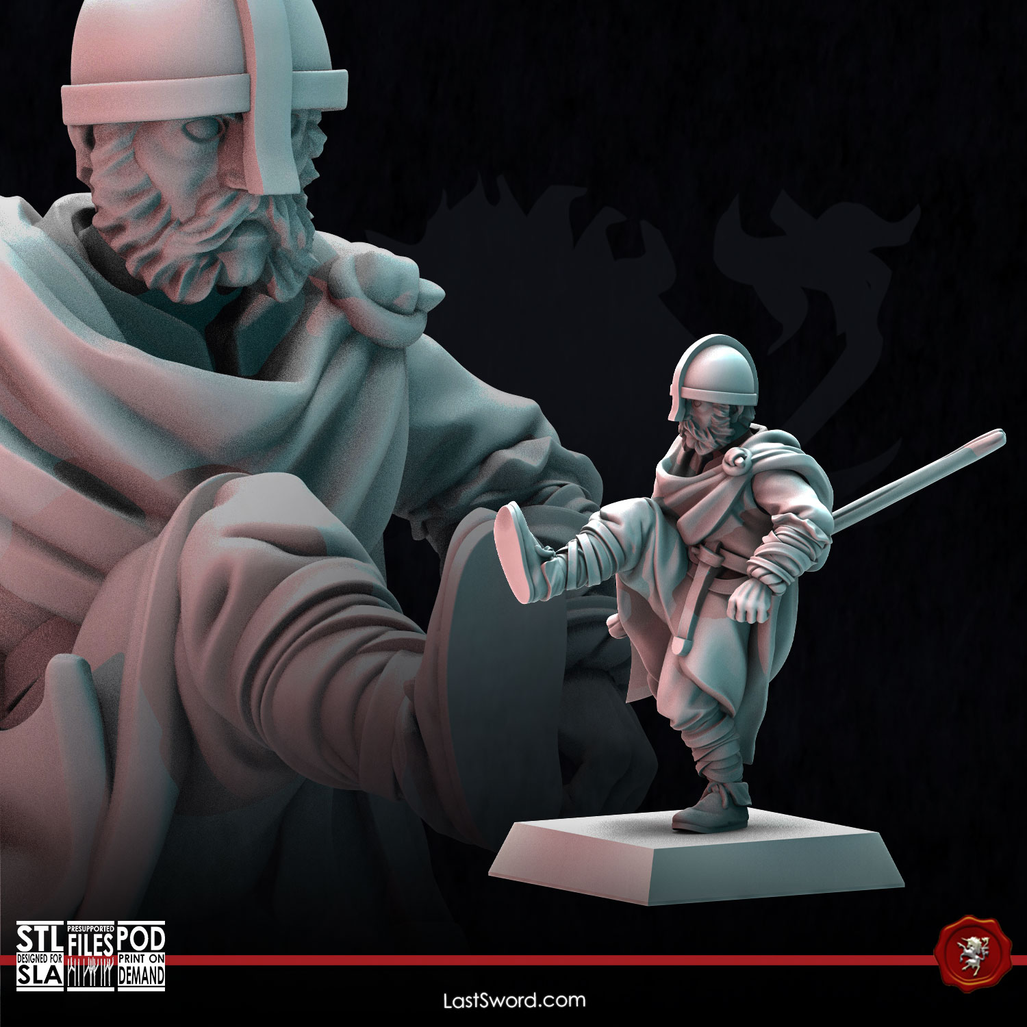 ShieldBreaker | Pre-Supported | 30mm Vikings