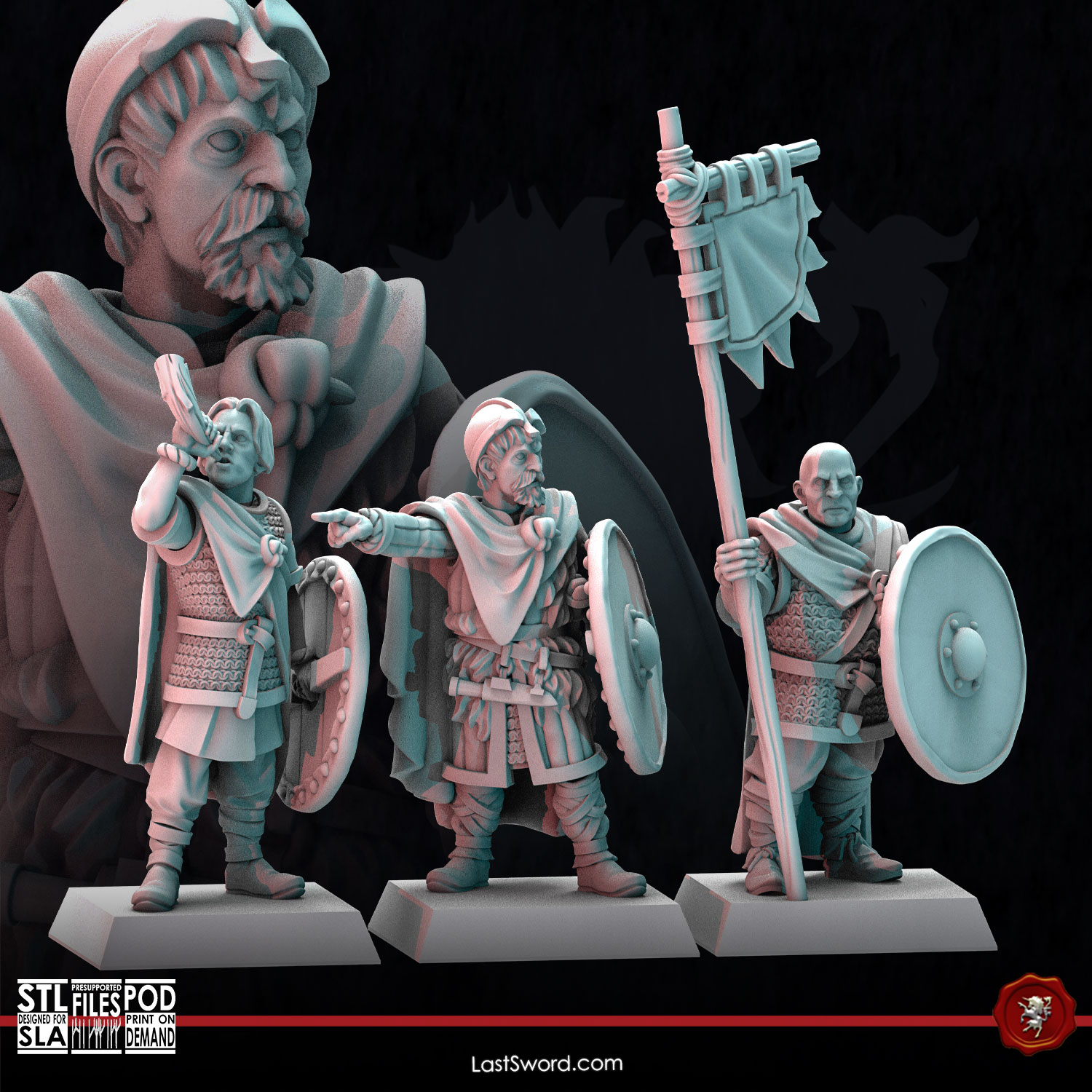 Hersir Erik | Pre-Supported | 30mm Vikings