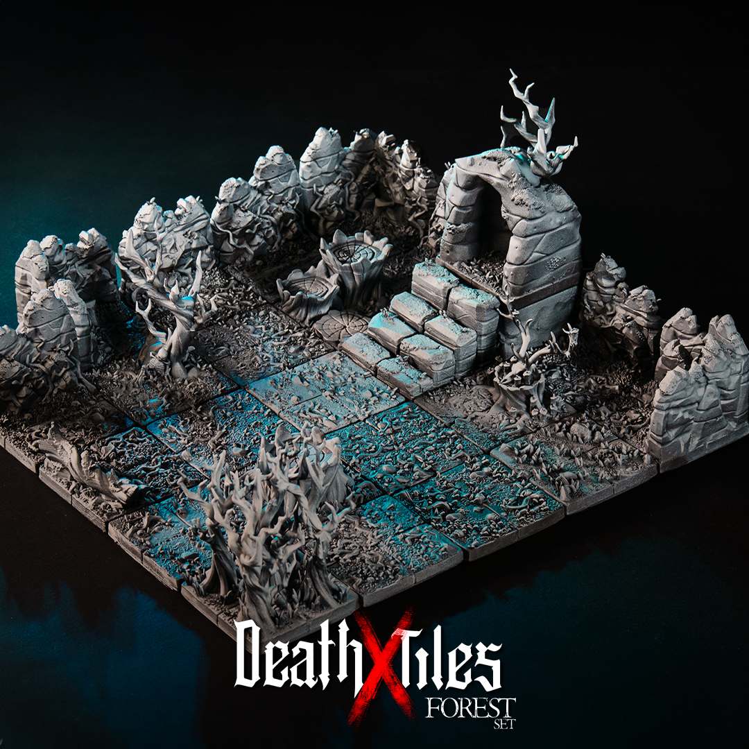 Death x Tiles - Complete Forest Set (Supportless)