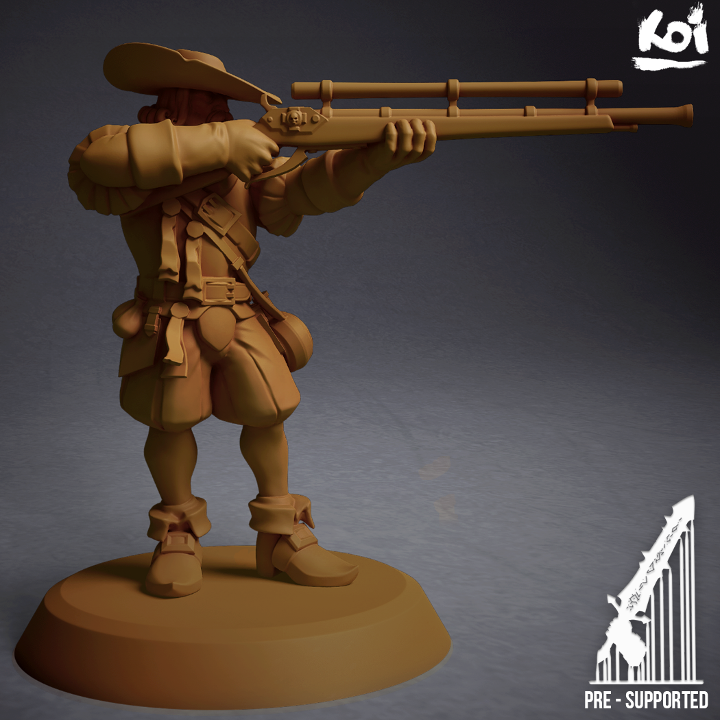 Guildmarch Militia - Handgunner 2