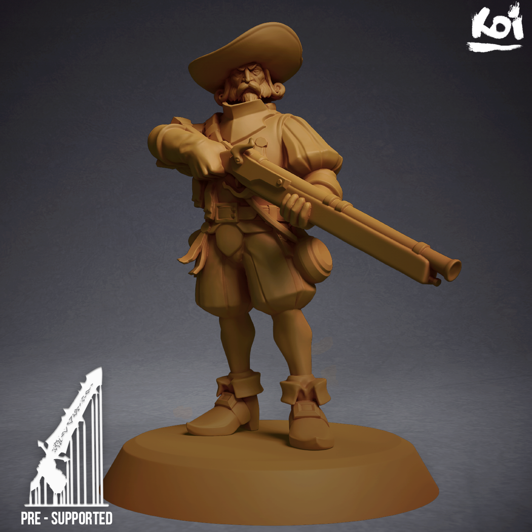 Guildmarch Militia - Handgunner 3