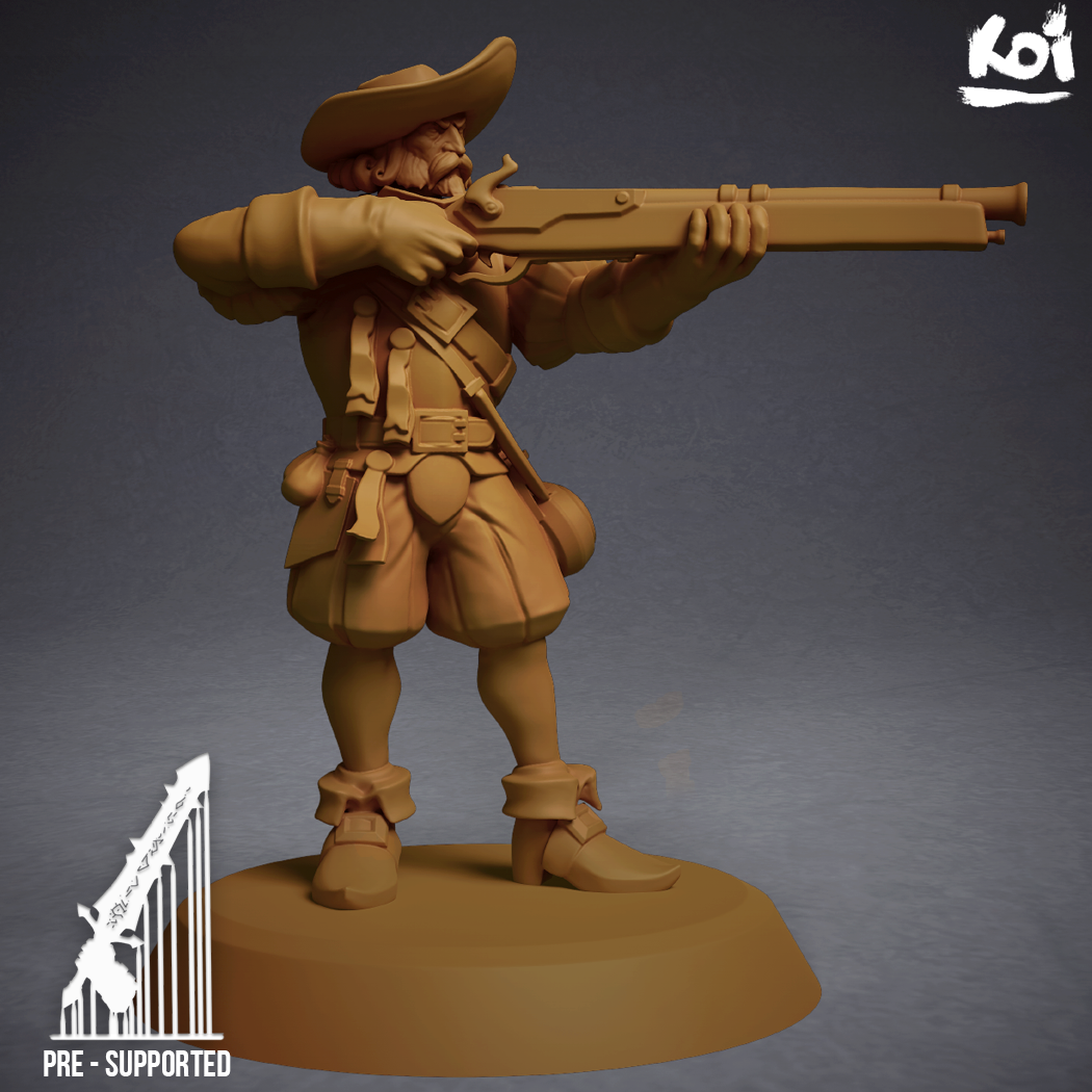 Guildmarch Militia - Handgunner 4