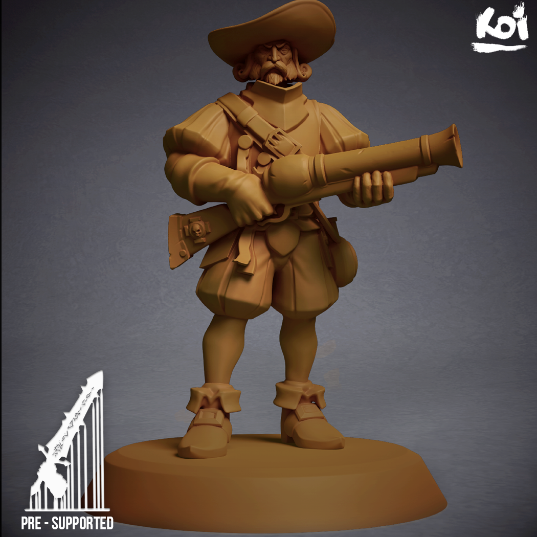 Guildmarch Militia - Handgunner 5