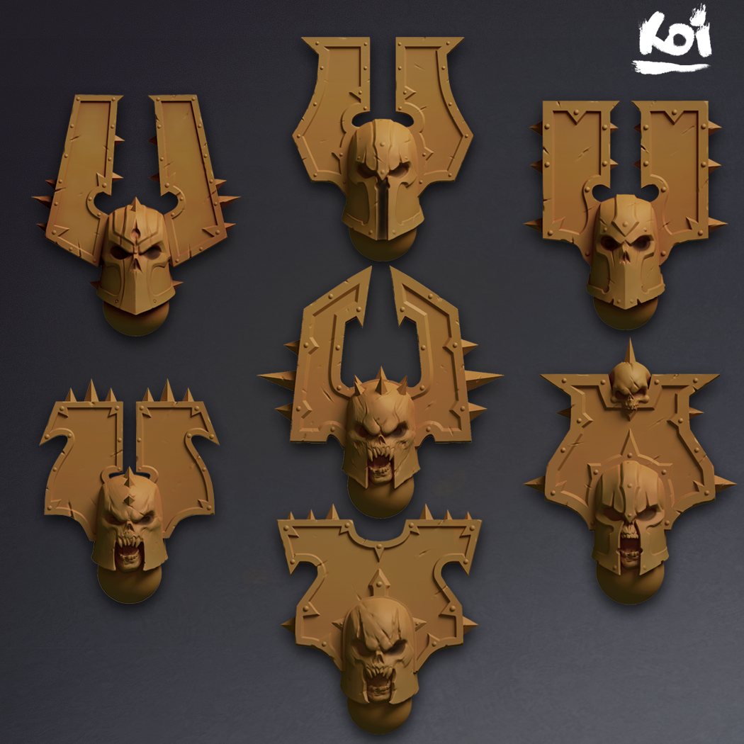 Bloodrunners - Miniature heads