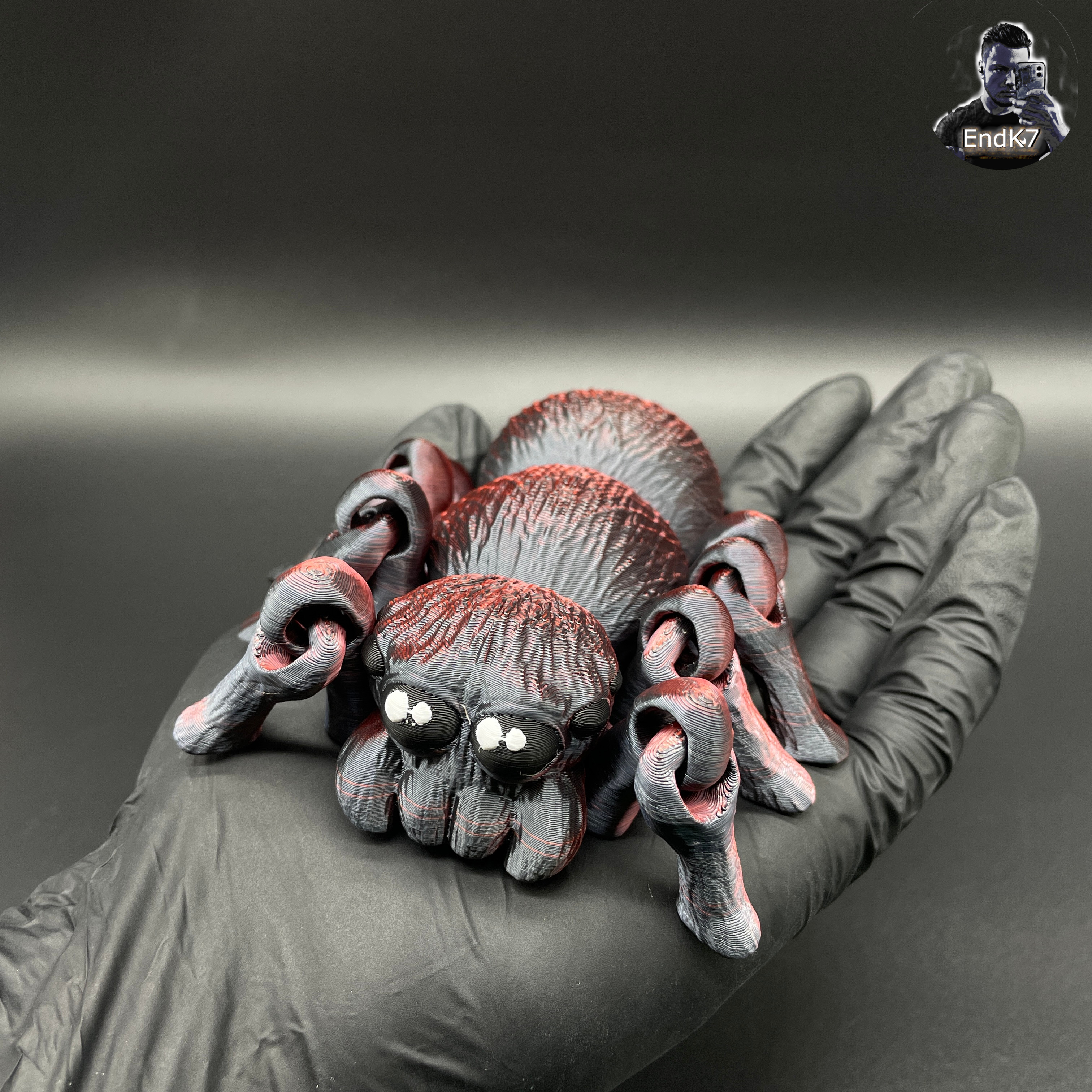 Articulated Spider - Print in Place - No Supports