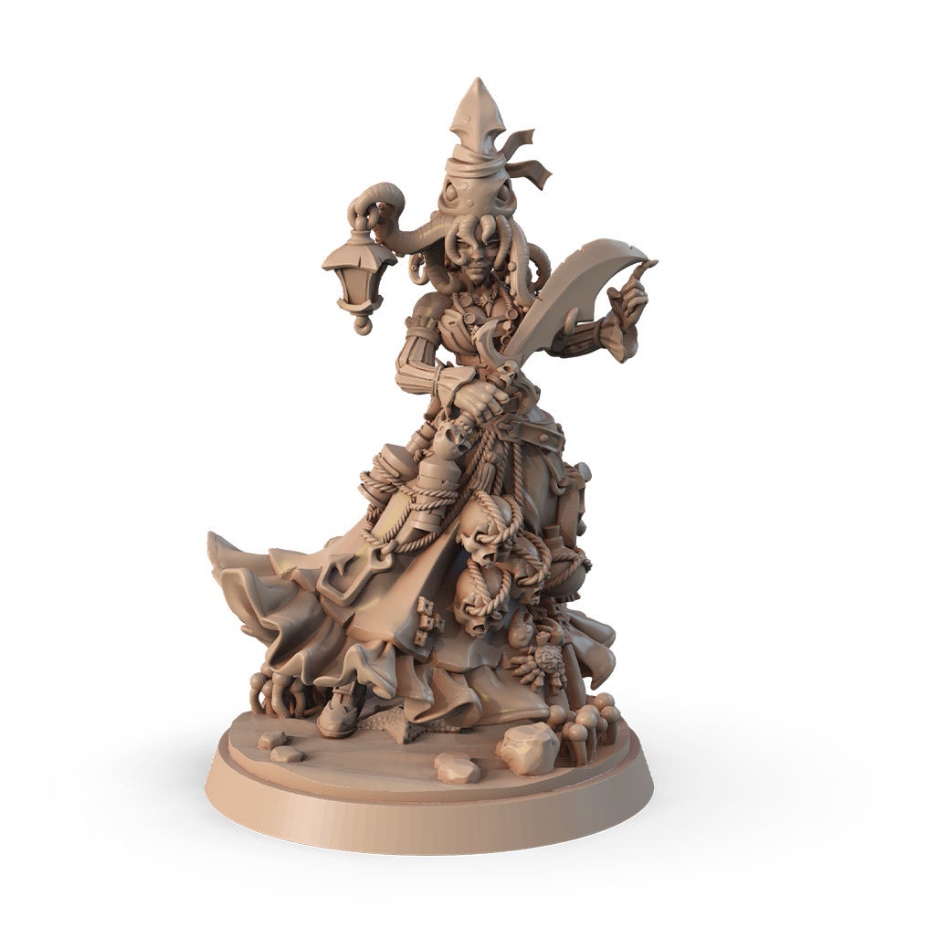 Jacqueline Bonvoit, Sea Witch with Knife