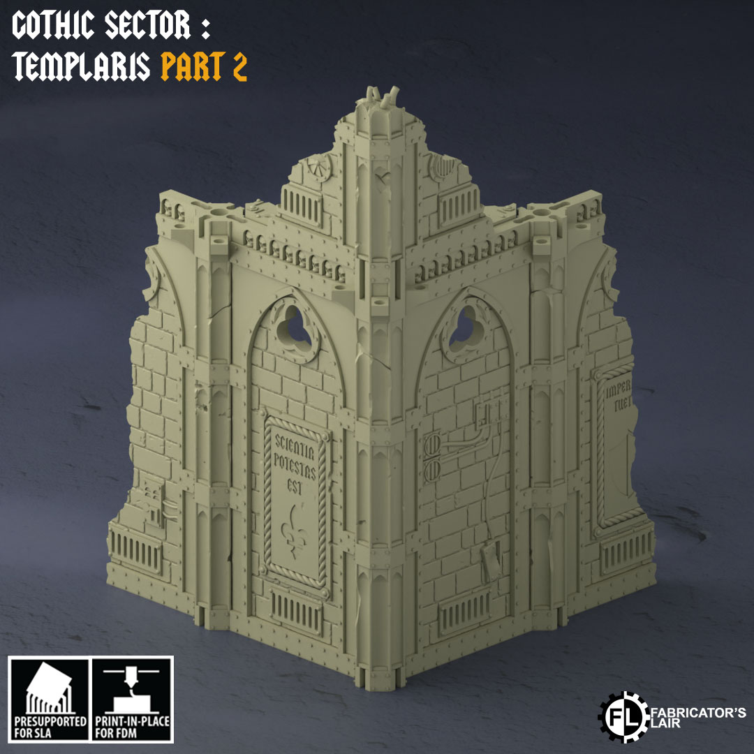 Gothic Sector : Templaris Part 2 - Modular Sample