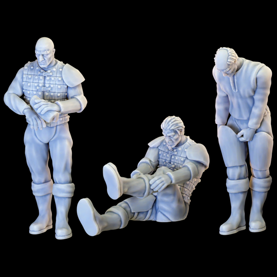 Guards Getting Dressed - Guards and Generals Kickstarter