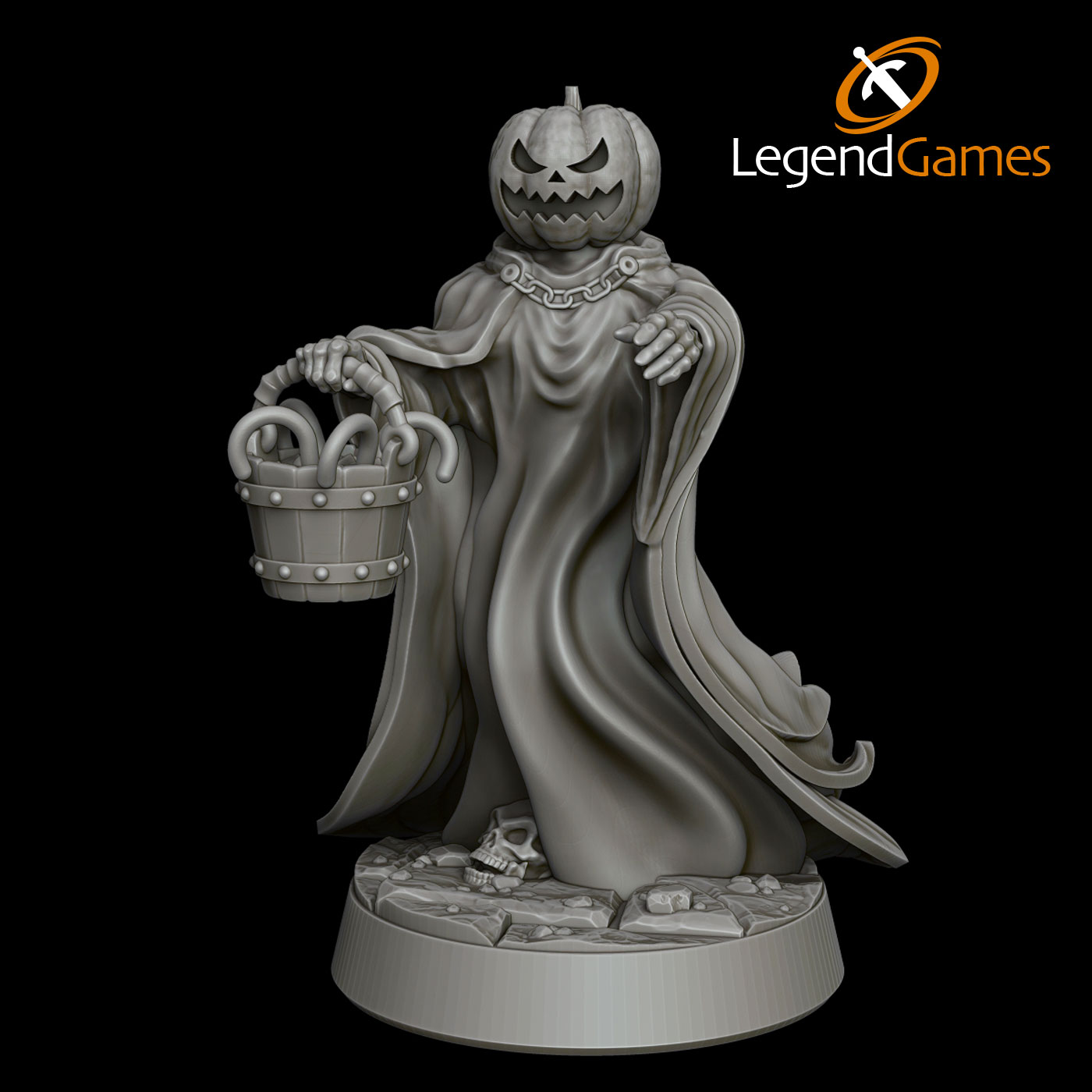 LegendGames Mr Pumpkinhead Halloween Ghost
