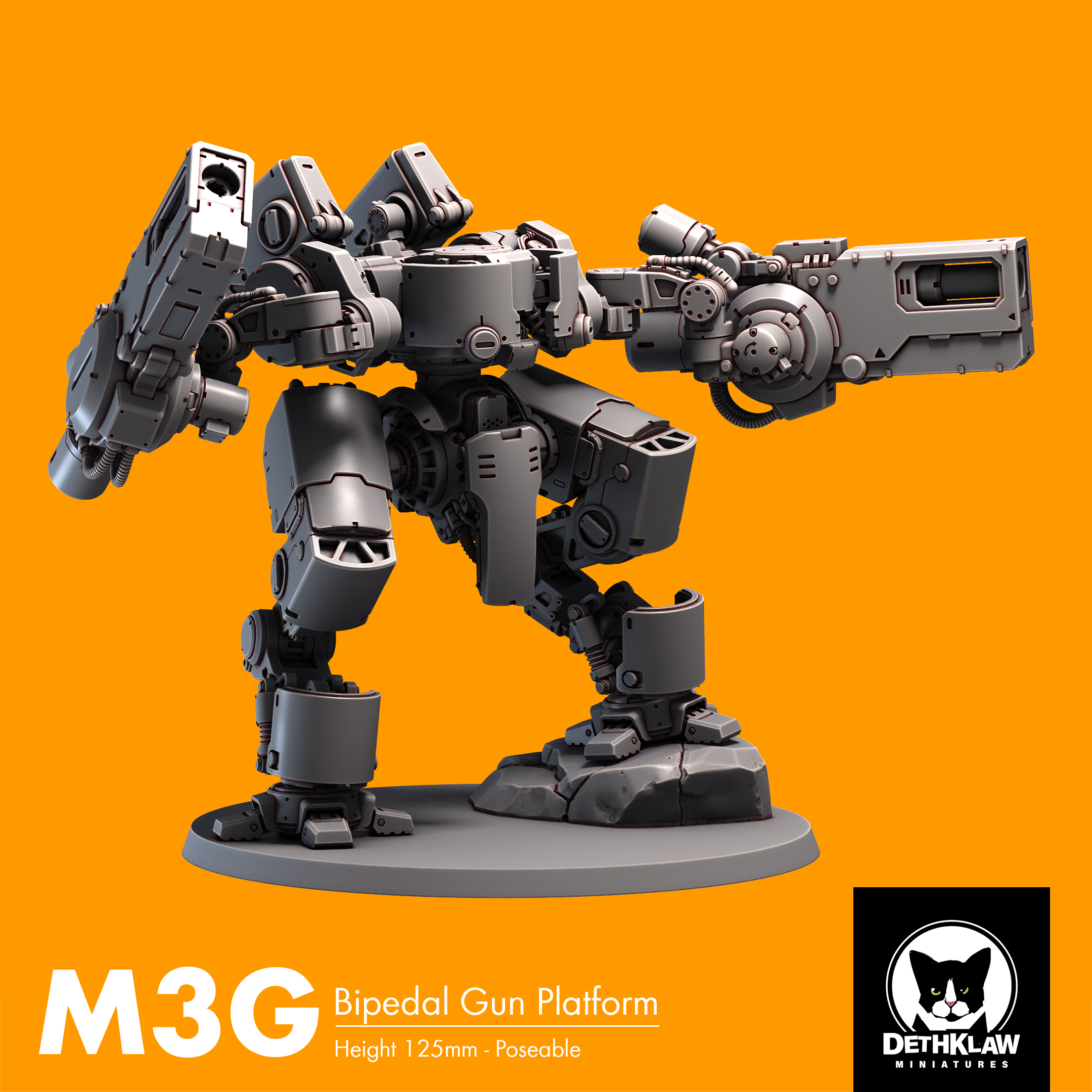 M3G - Robot - Bipedal Gun Platform