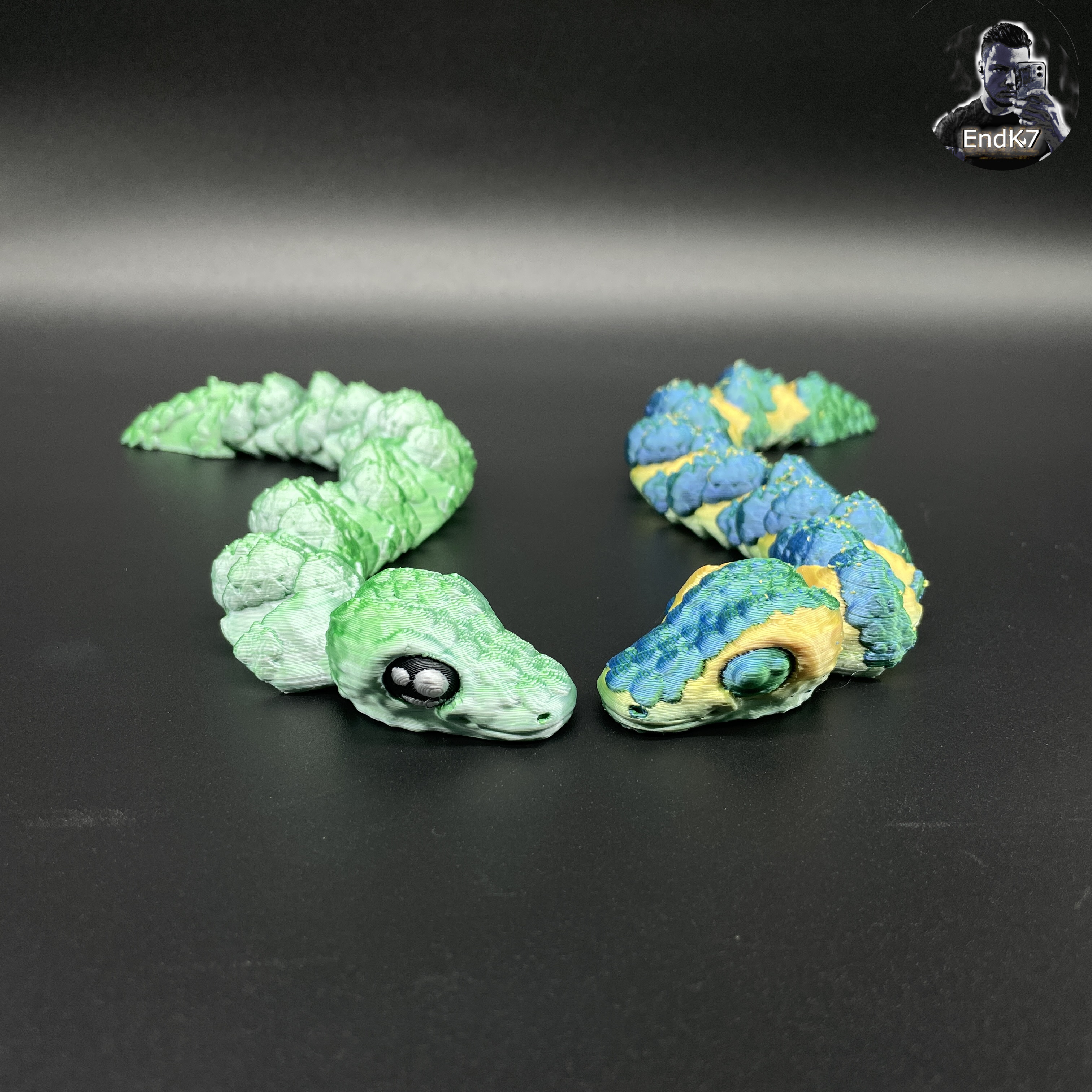 Legendary Snake ? - Articulated - Print in Place - Flexible - No Supports