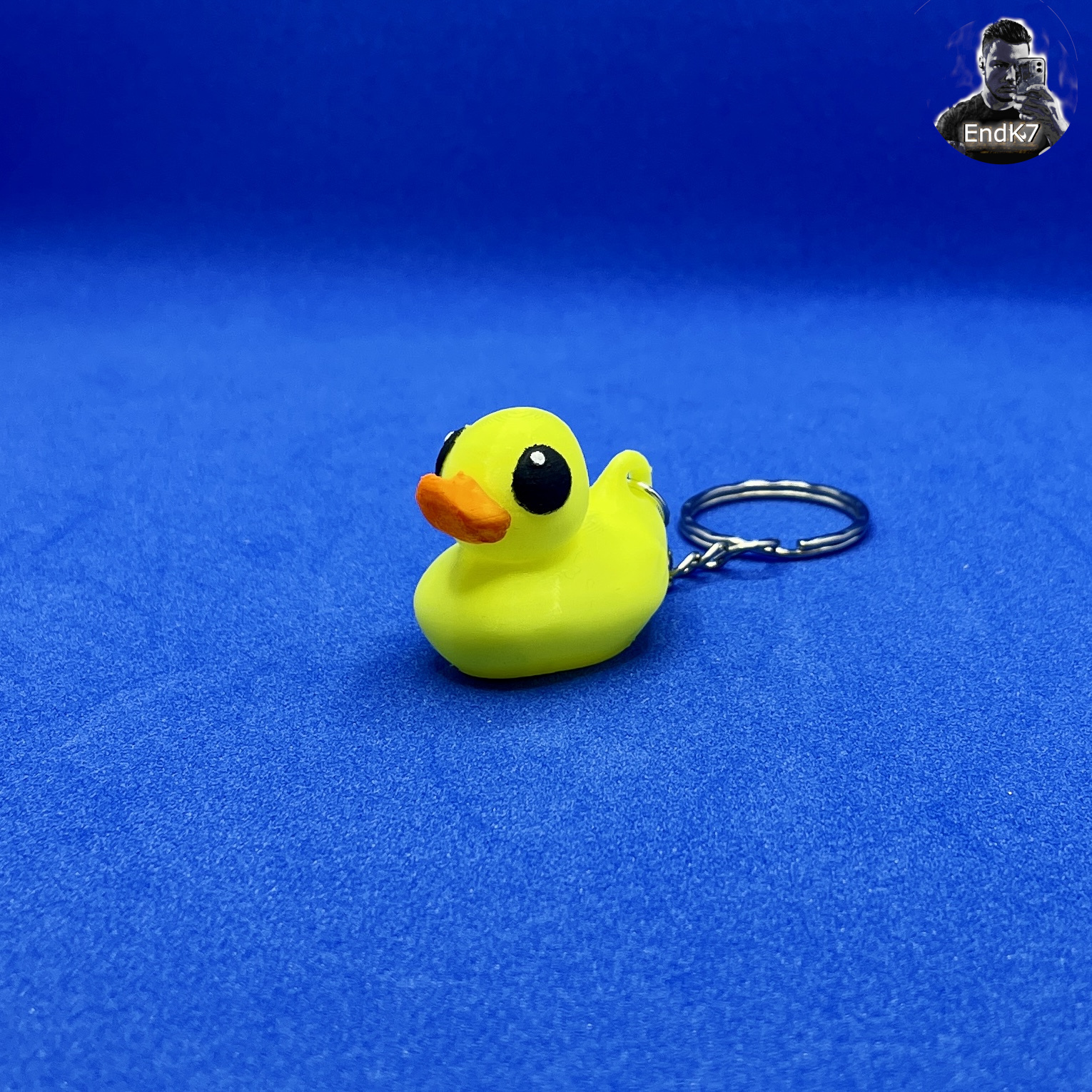 Rubber Duck Keychain - Easy & Fast Print - No Supports