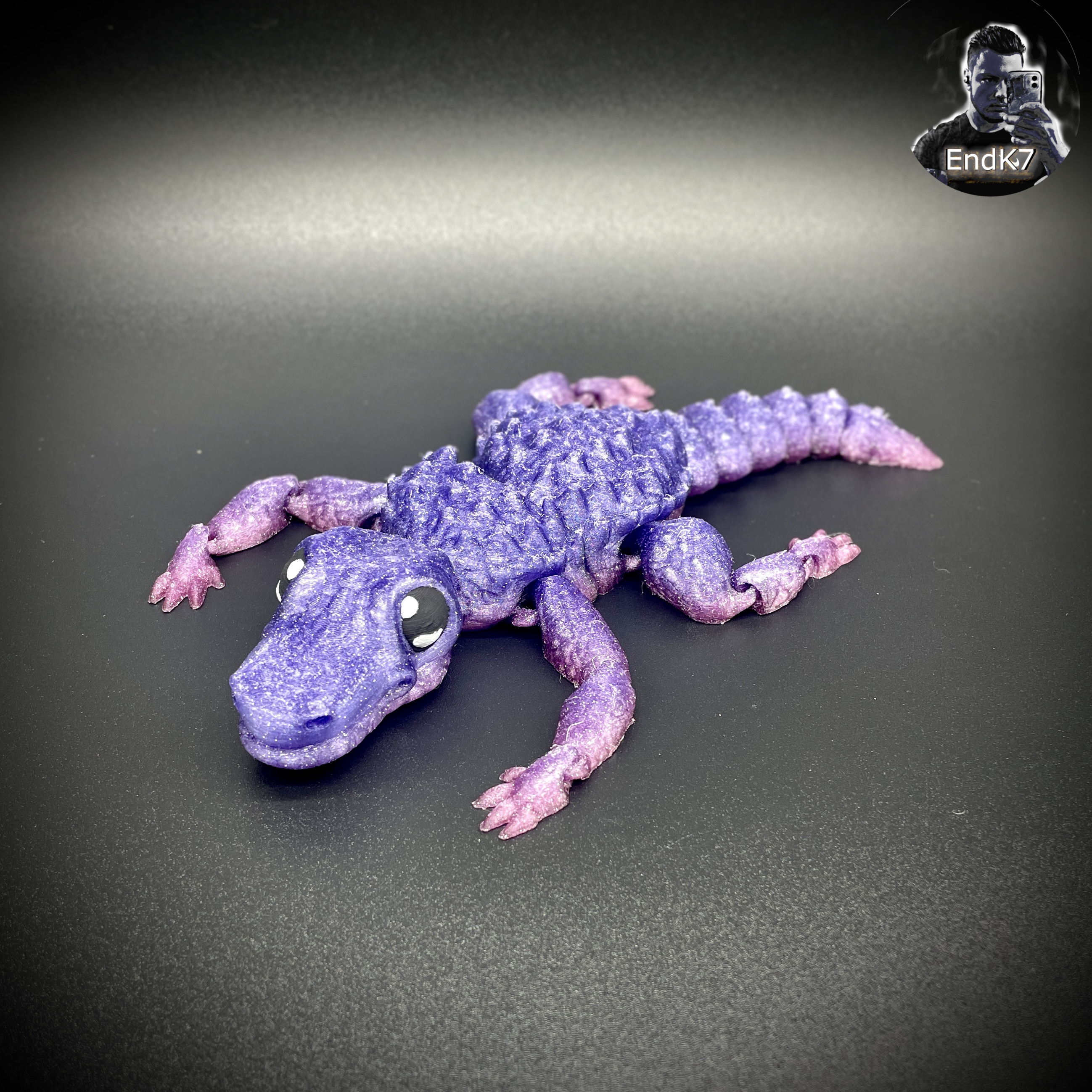 Cute Flexible Crocodile - Print in Place - No Supports - Articulated - Flexi ?