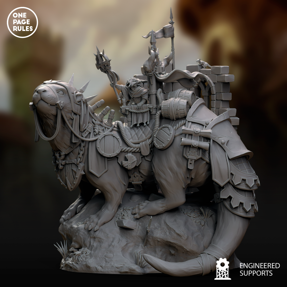 Giant Blessed Beast (Otter) - Ratmen