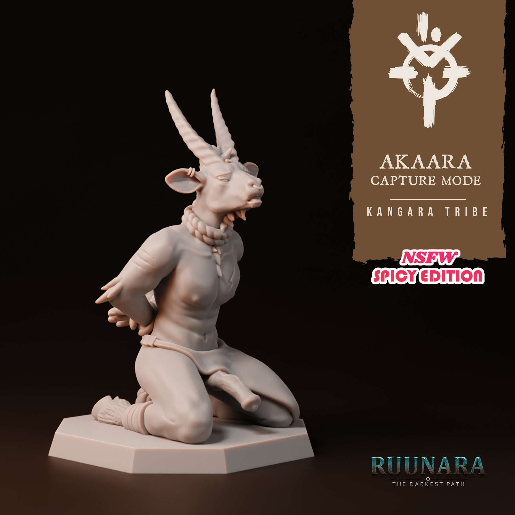 NSFW RUUNARA - Akaara, the guardian | Capture Mode (Spicy Edition)