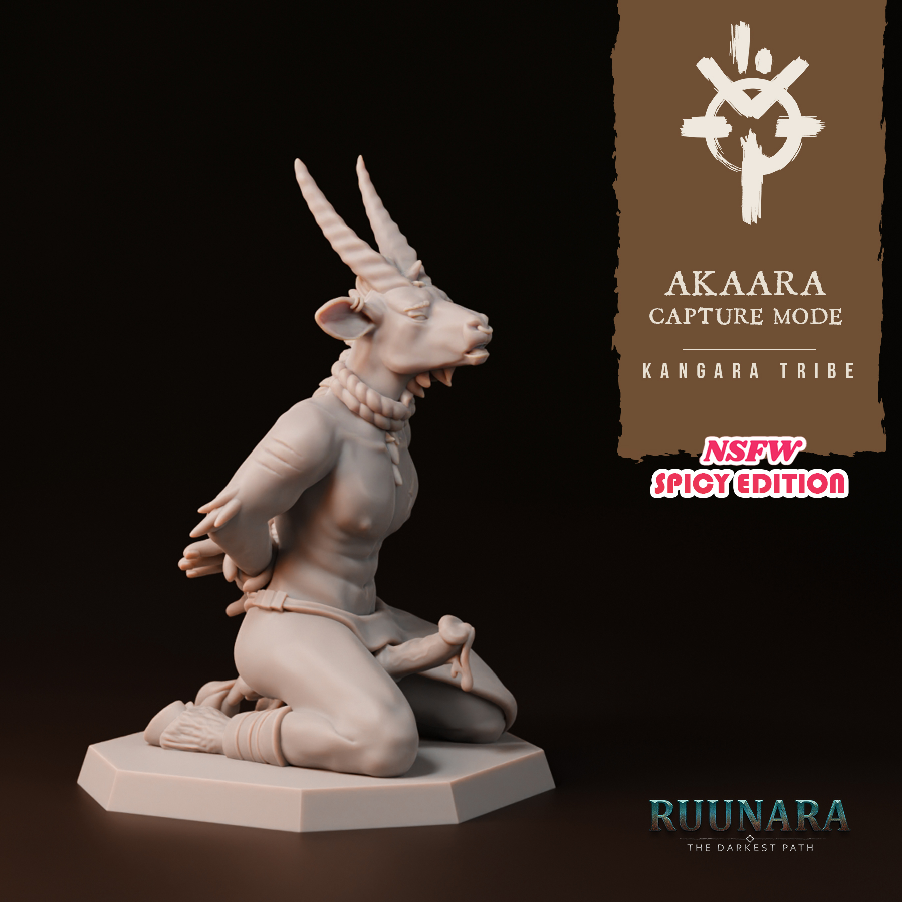 NSFW RUUNARA - Akaara, the guardian | Capture Mode (Spicy Edition 2)