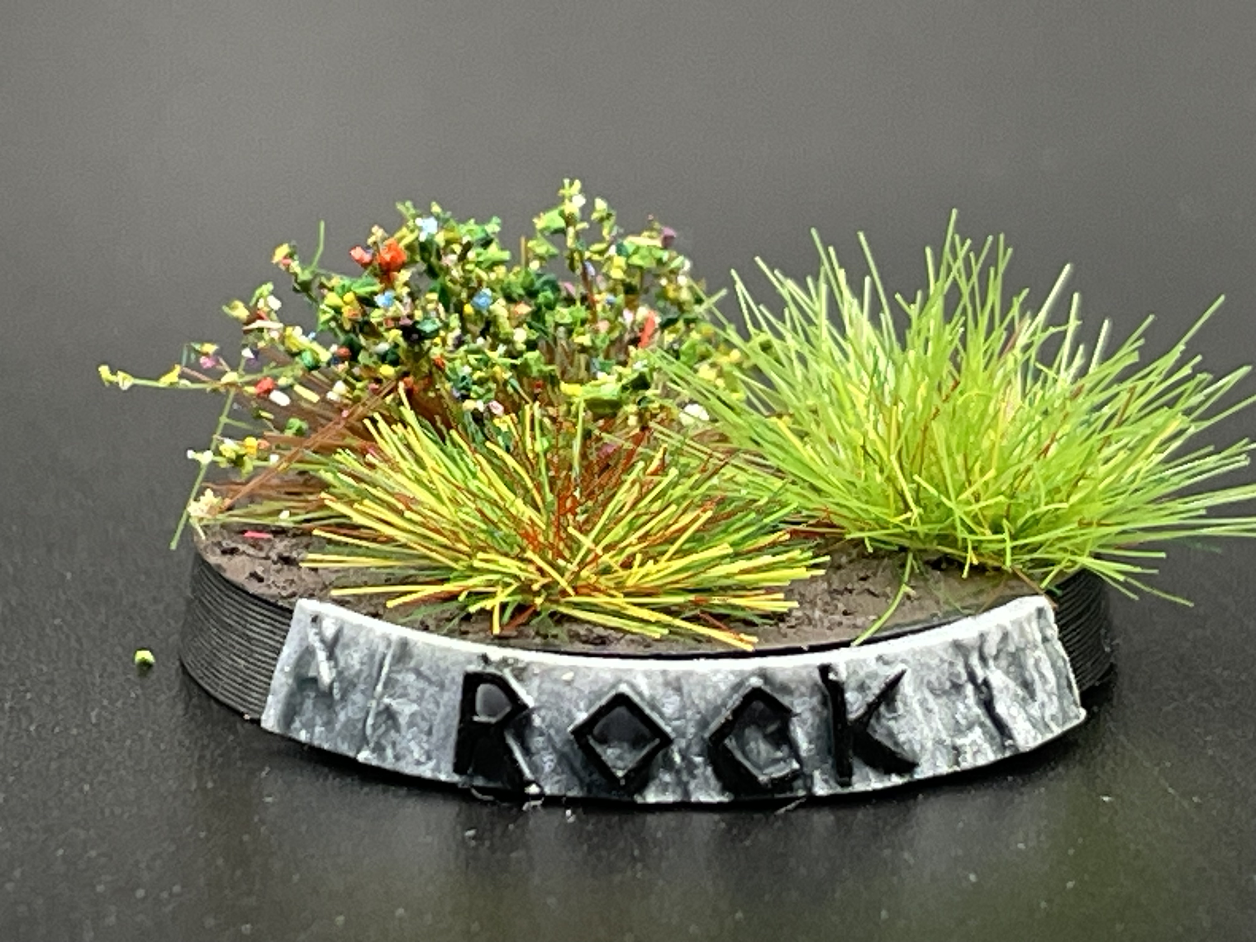Rock texture Name Plate Builder