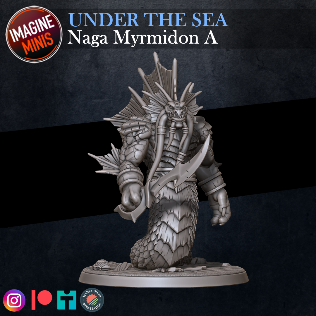 WP - Under The Sea - Naga Myrmidon A
