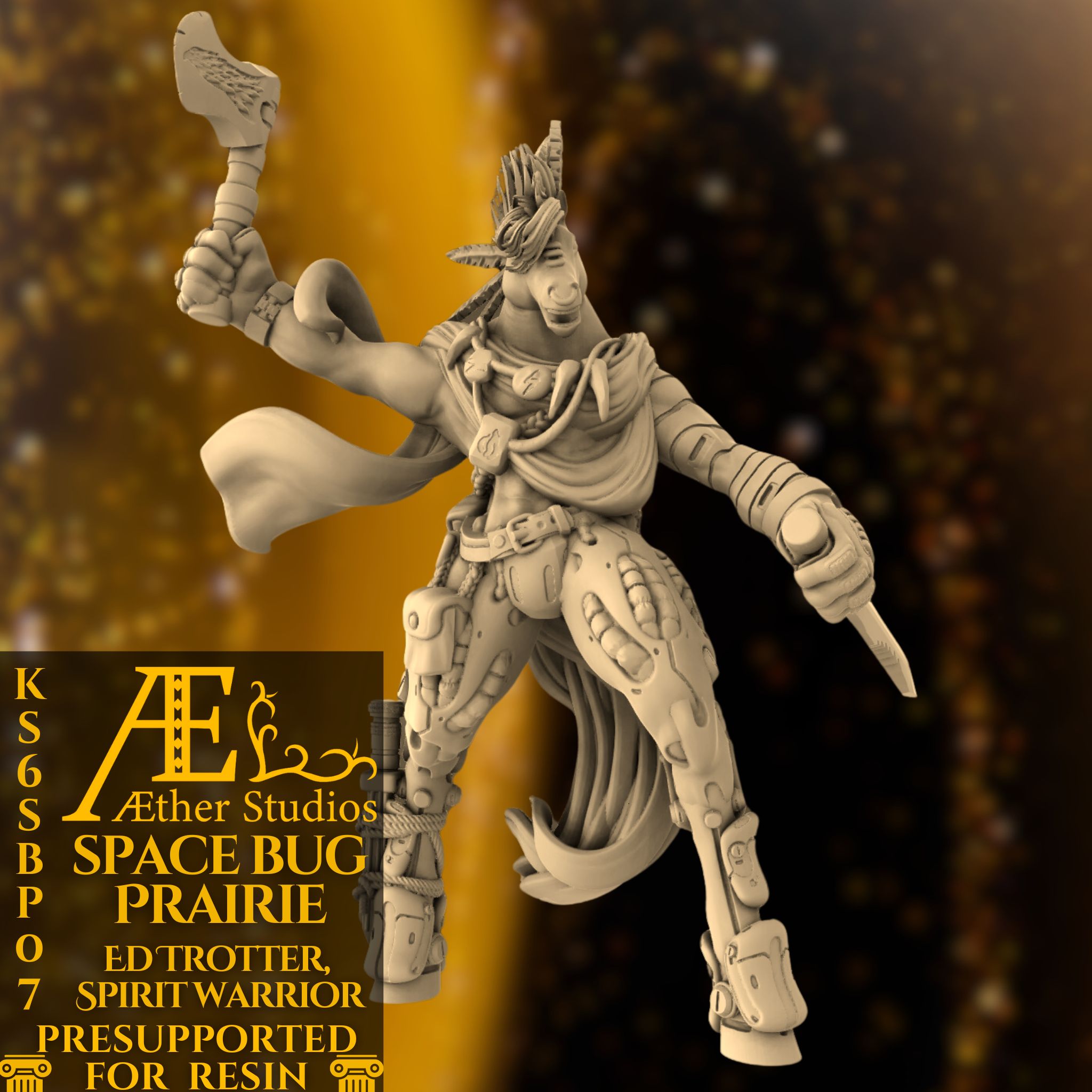 KS6SBP07 - Ed Trotter, Spirit Warrior
