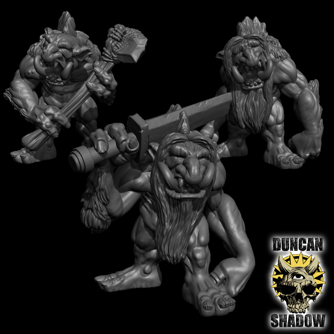 Snow Trolls (Pre Supported)