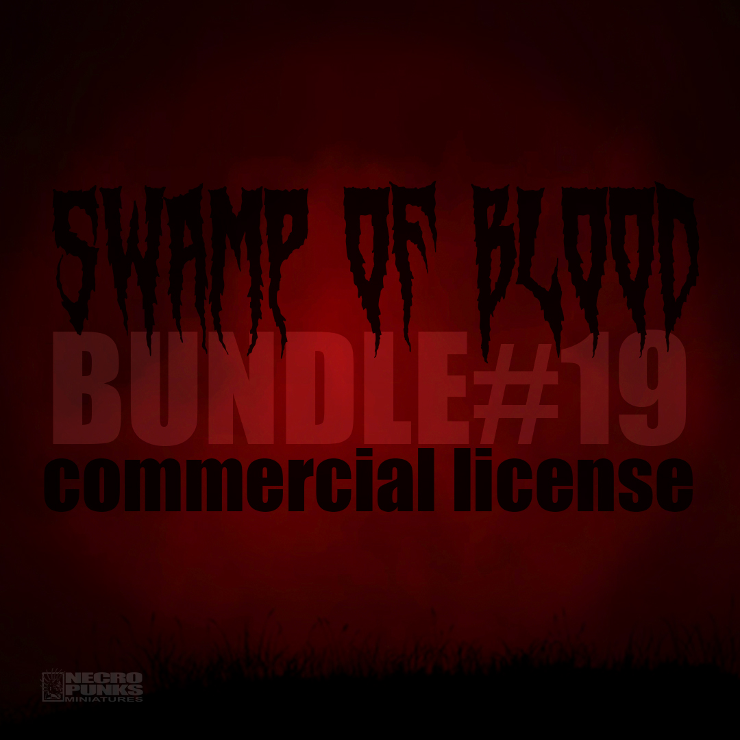 COMMERCIAL LICENSE - BUNDLE#19 - Swamp Of Blood