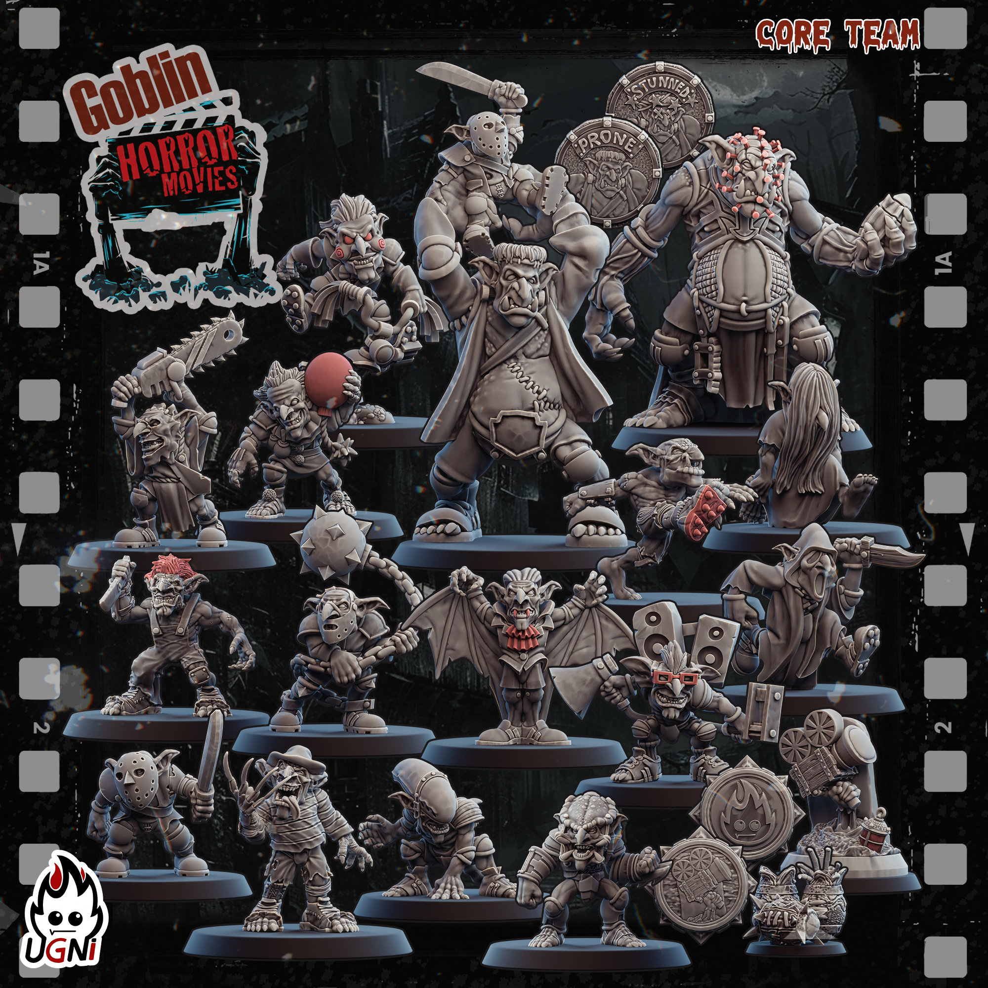 Horror Movie Villains - Goblins proxy - UGNI - Fantasy Football