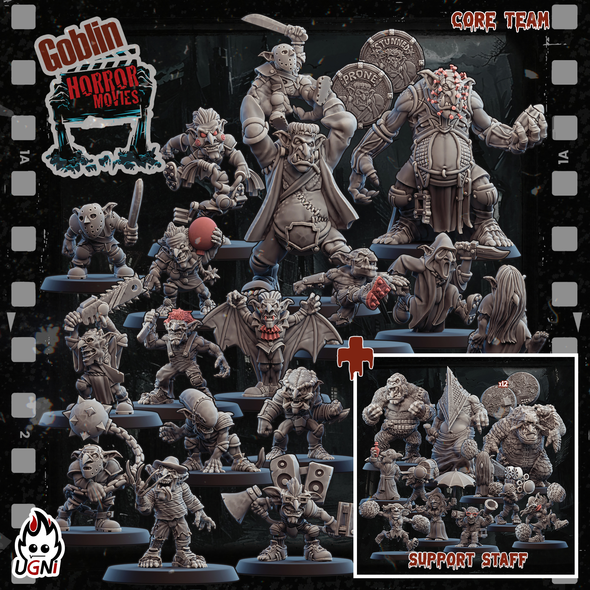 Expanded Horror Movie Villains - Goblins proxy - UGNI - Fantasy Football