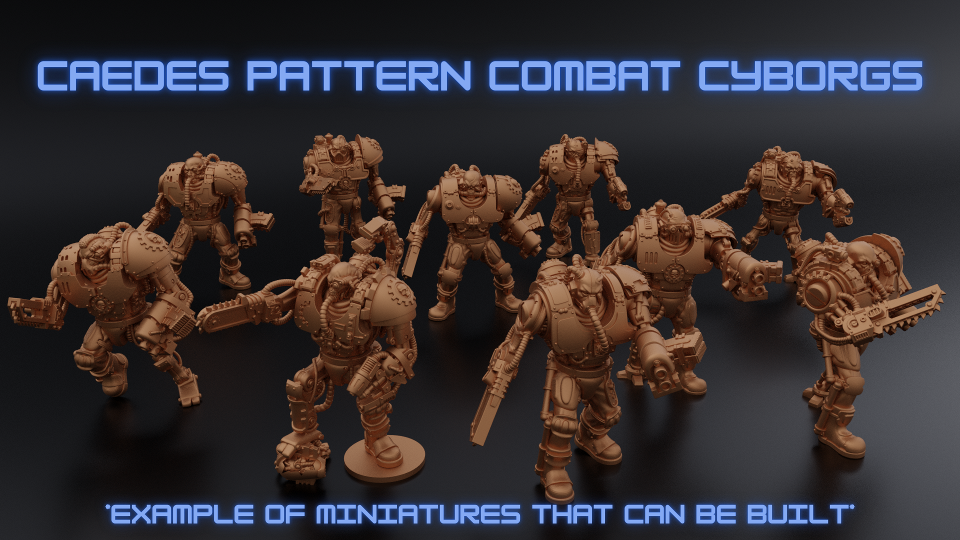 Caedes Pattern Combat Cyborgs
