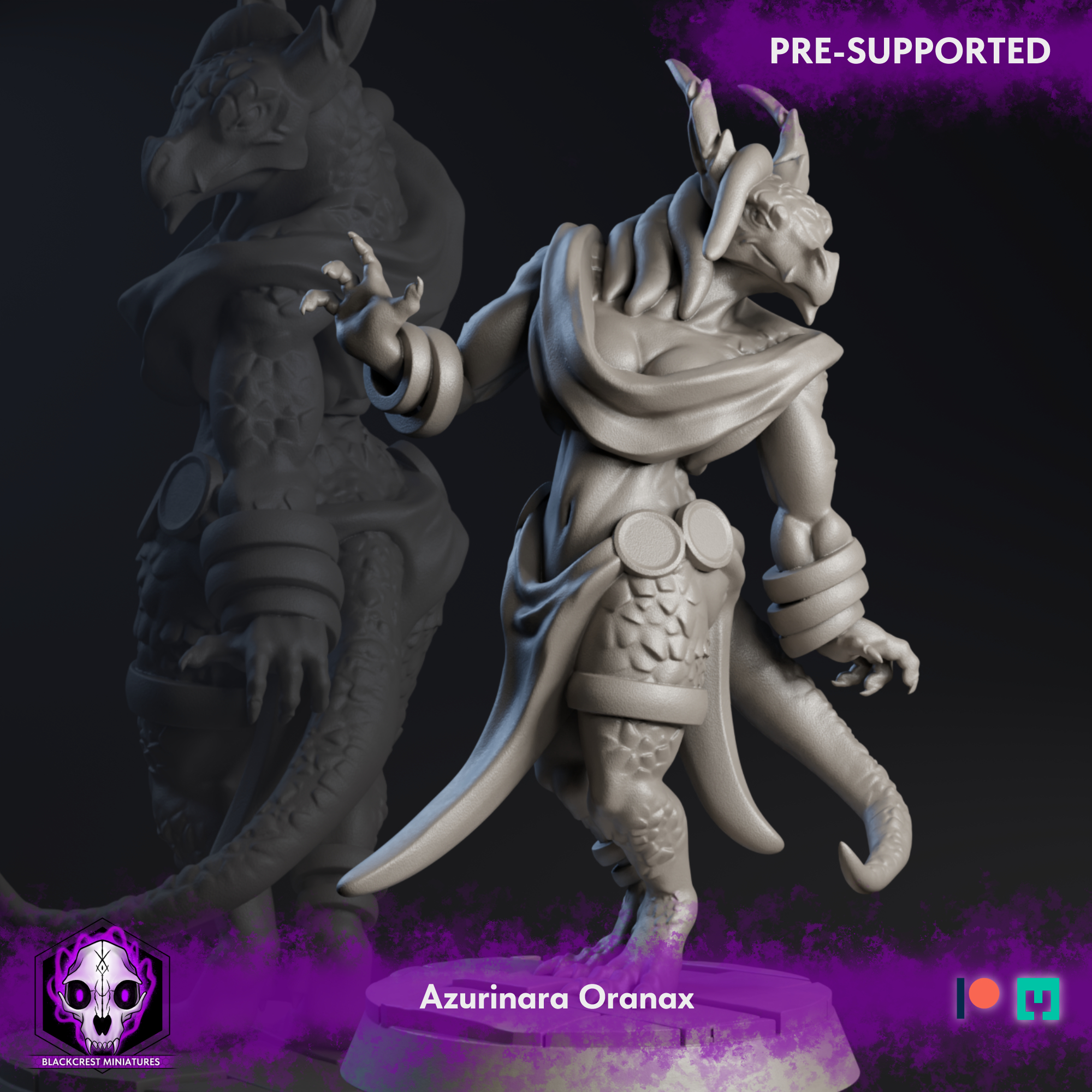 Caelitum Adventurers - Azurinara Oranax