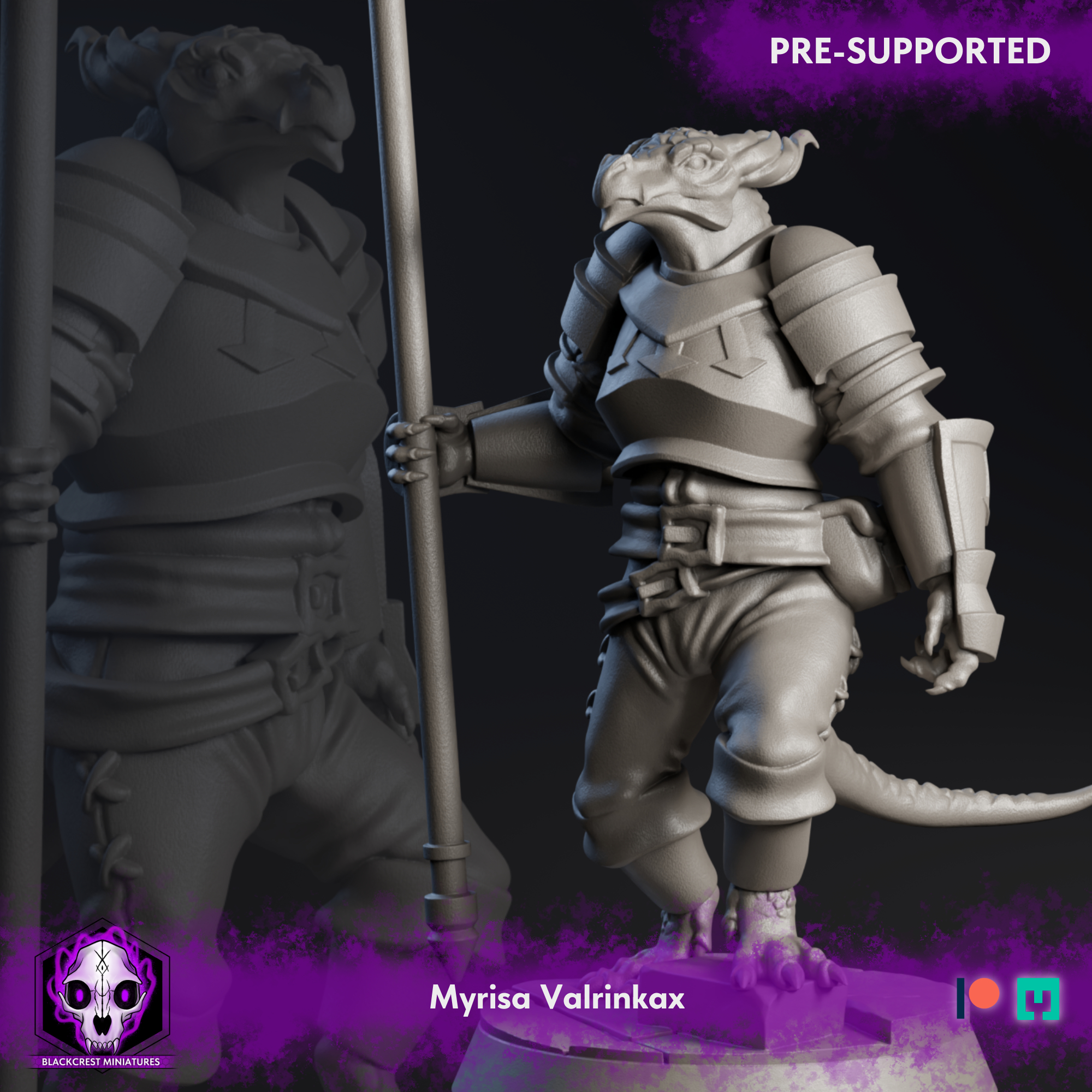 Caelitum Adventurers - Myrisa Valrinkax