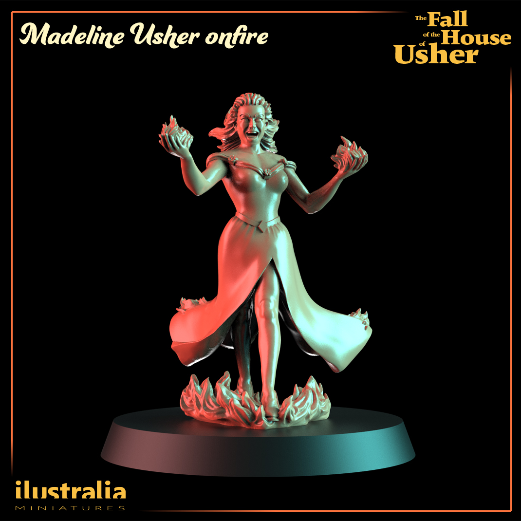 Madeline Usher onfire