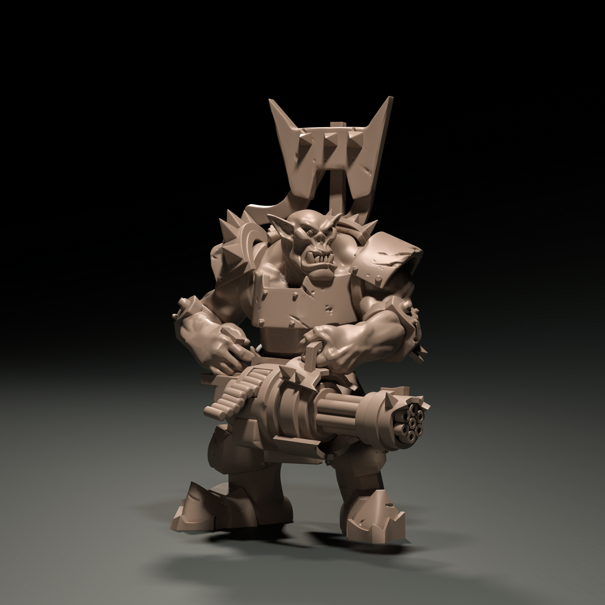 Orc minigun