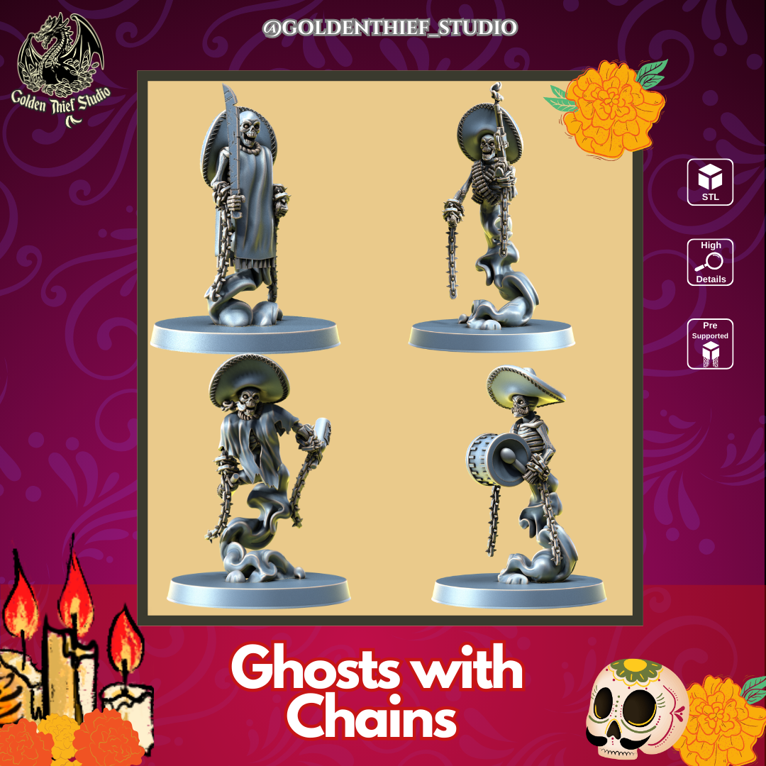Ghosts with Chains I Diablo's Lottery