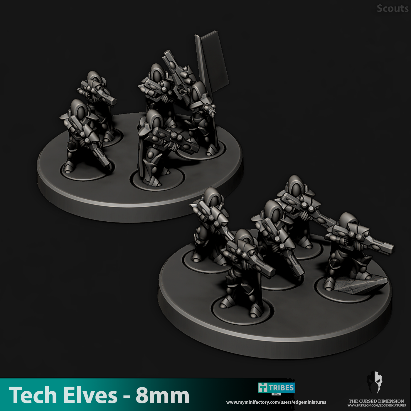 Scouts - Tech Elves - 8mm