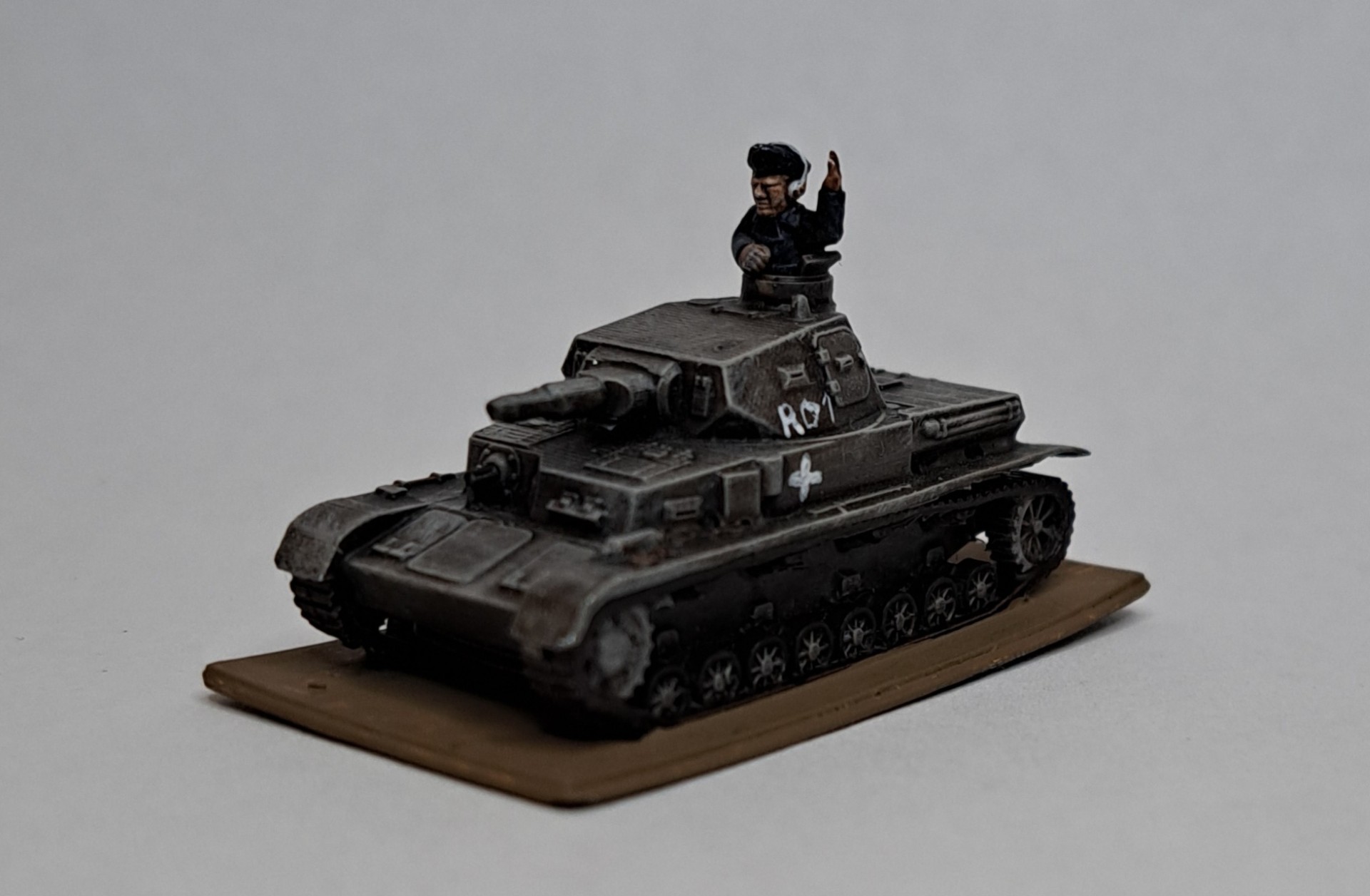 German WW2 Tank Commanders (1939-40) in Berets WWII-DE-12