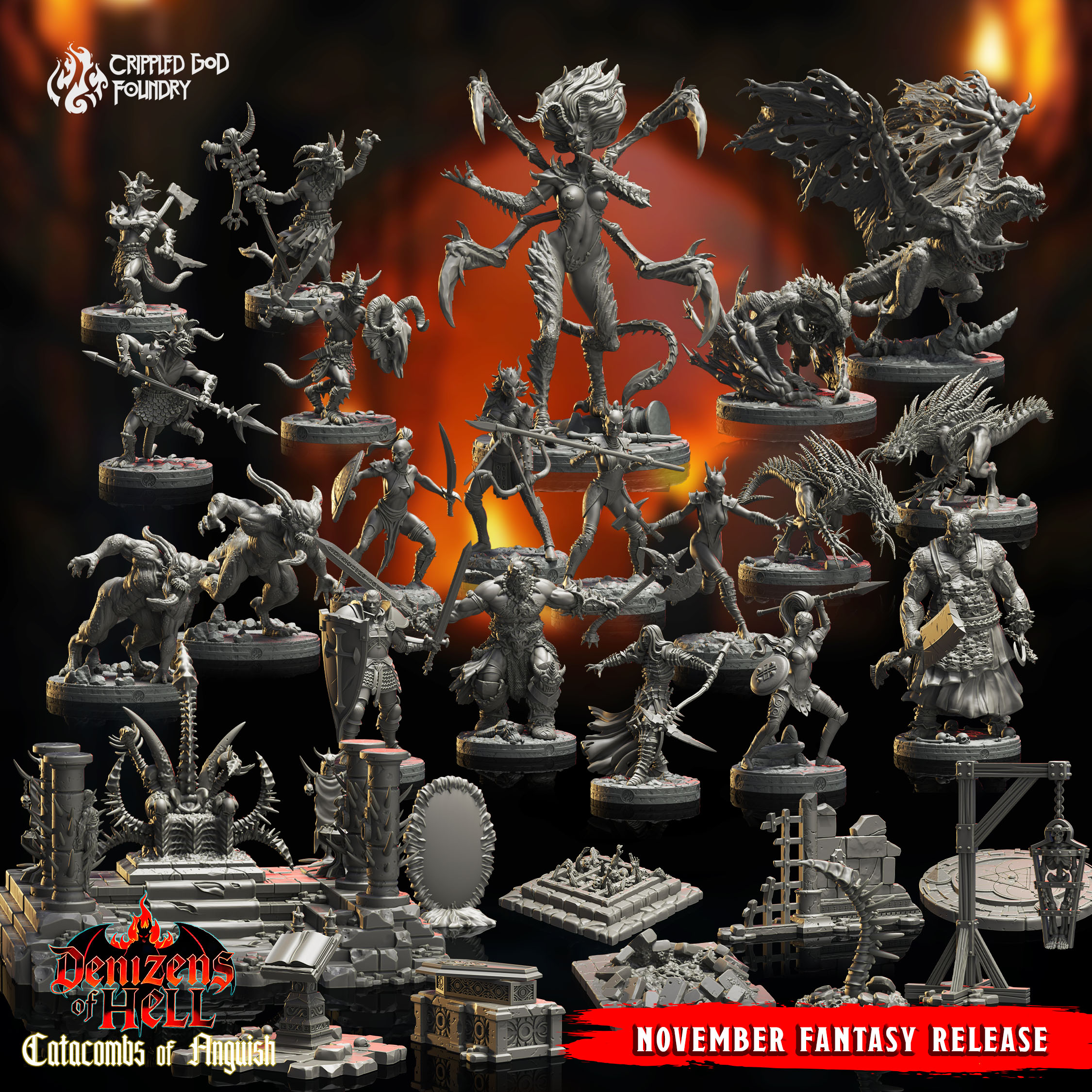 Catacombs of Anguish ~ November '24 Fantasy Bundle
