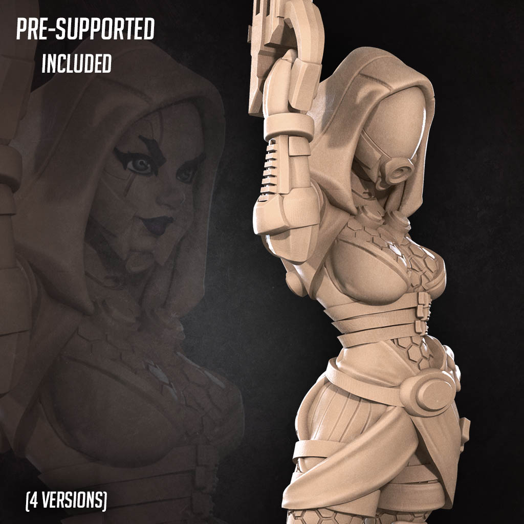 Tahlia, the Quarian Pilgrim (4 Versions) [NSFW]