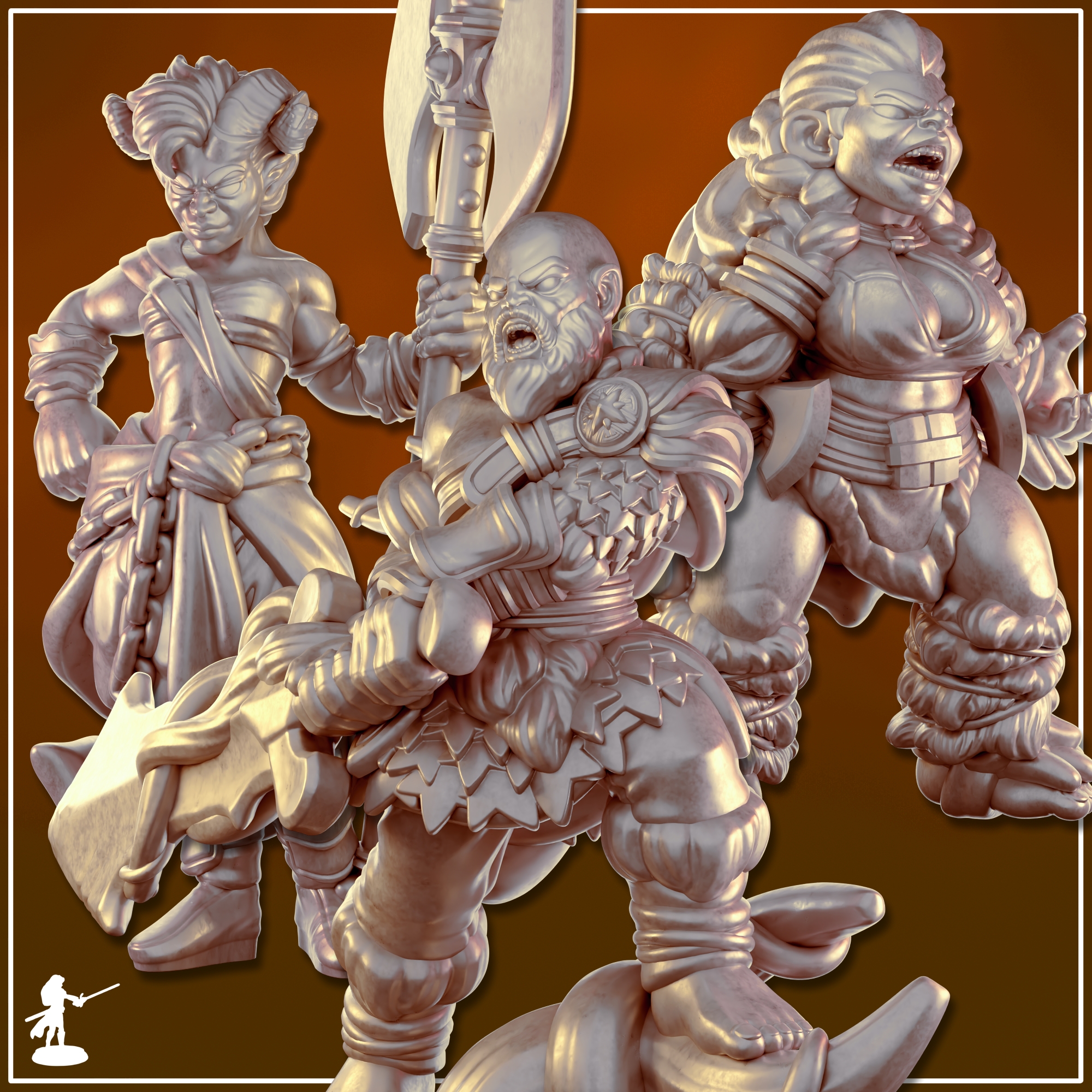 Barbarians - Collection [PRE-SUPPORTED] | Warriors Series