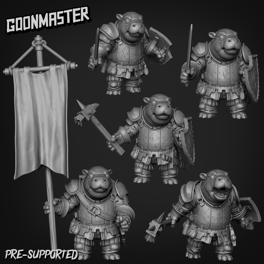 Tiny Hippo Knight Bundle